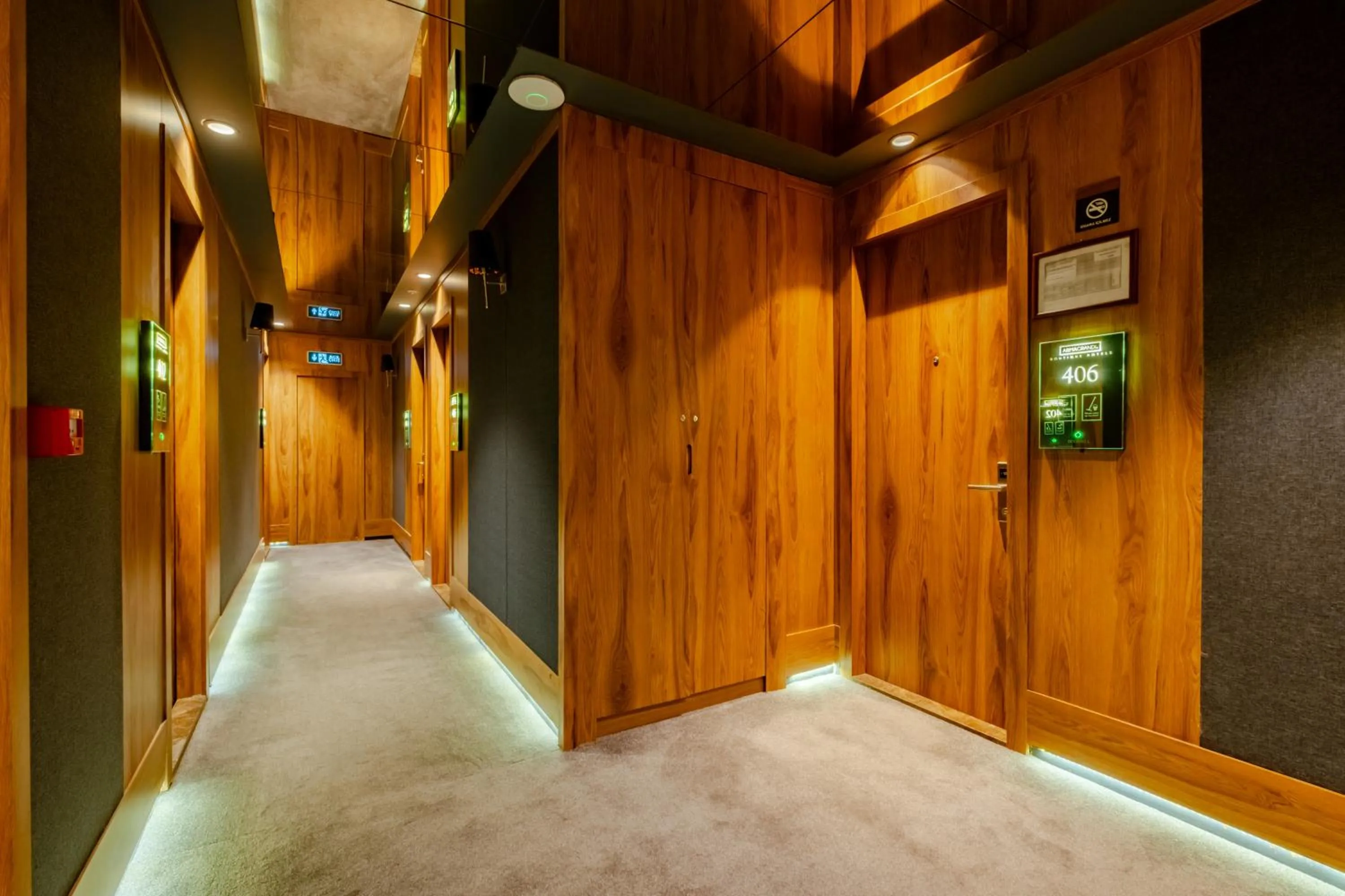 Decorative detail in Armagrandi Spina Hotel-Special Category