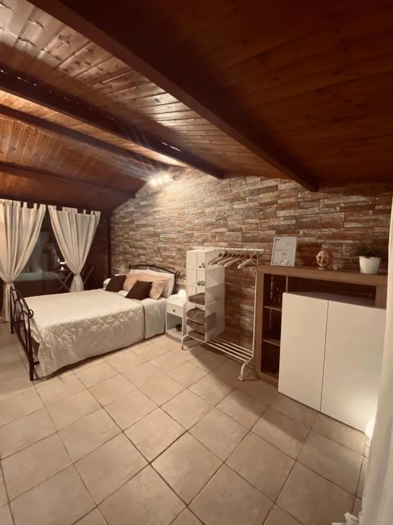 Bedroom, Bed in B&B Il Sentiero