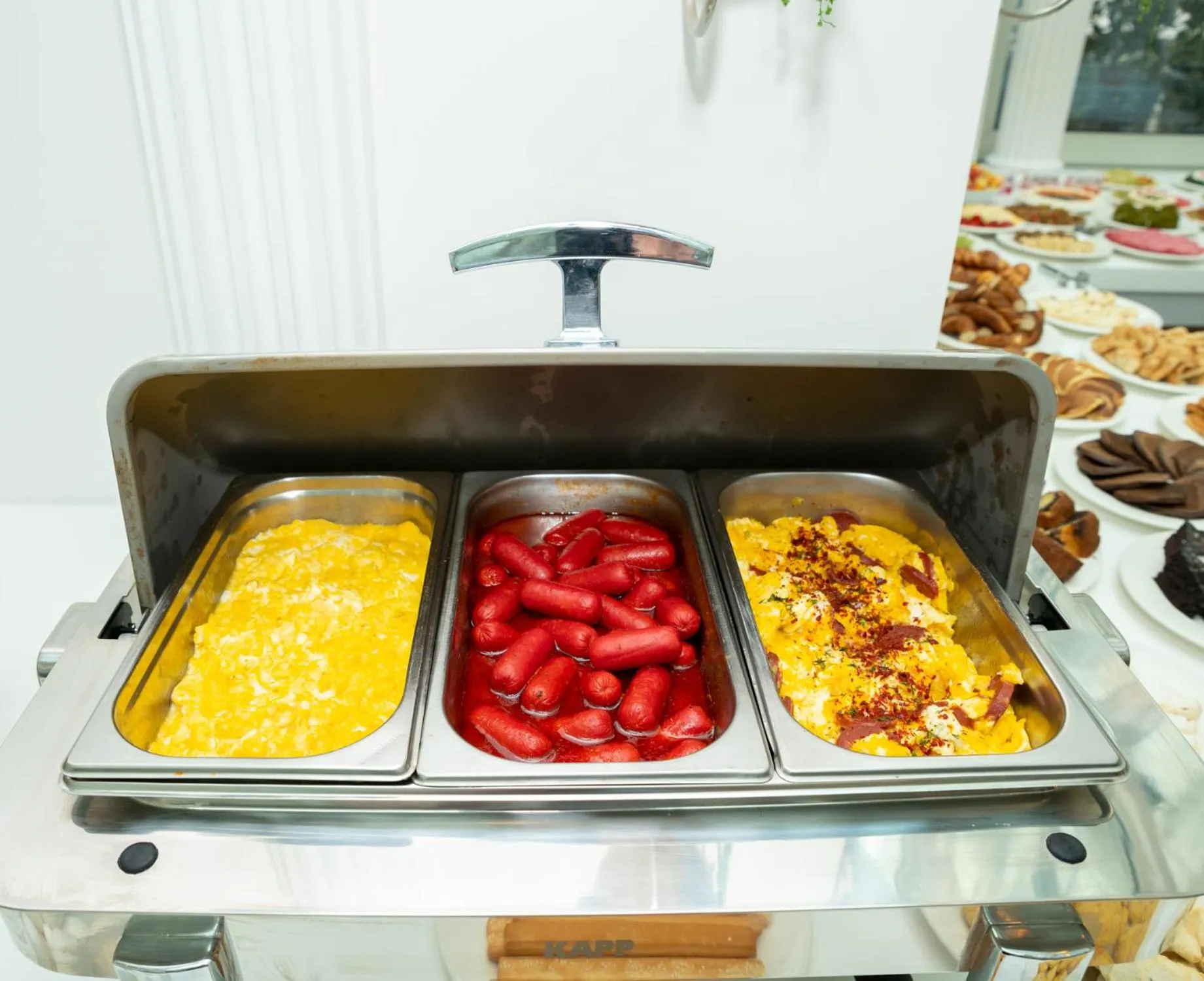 Buffet breakfast in Hotel Nena