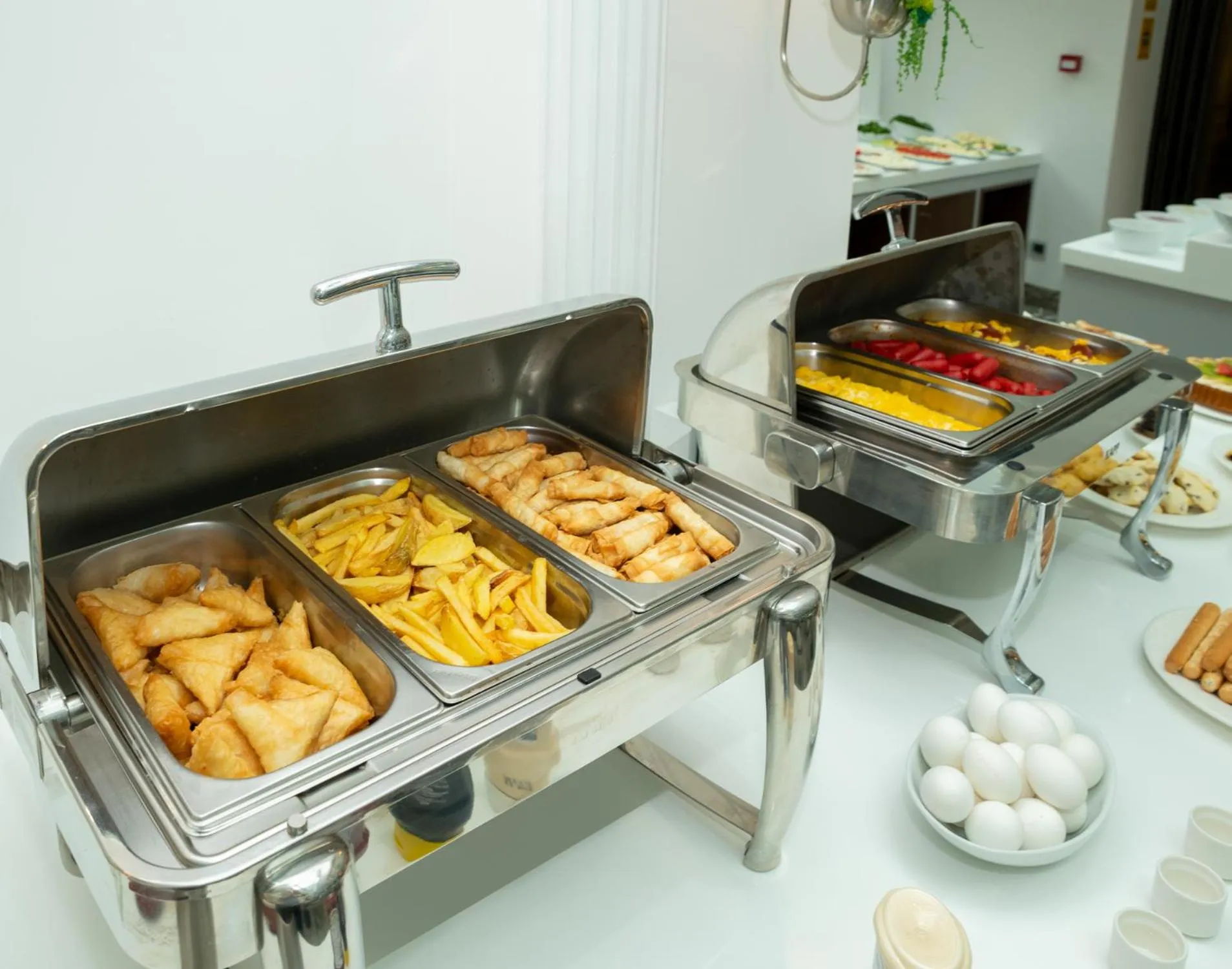 Buffet breakfast in Hotel Nena