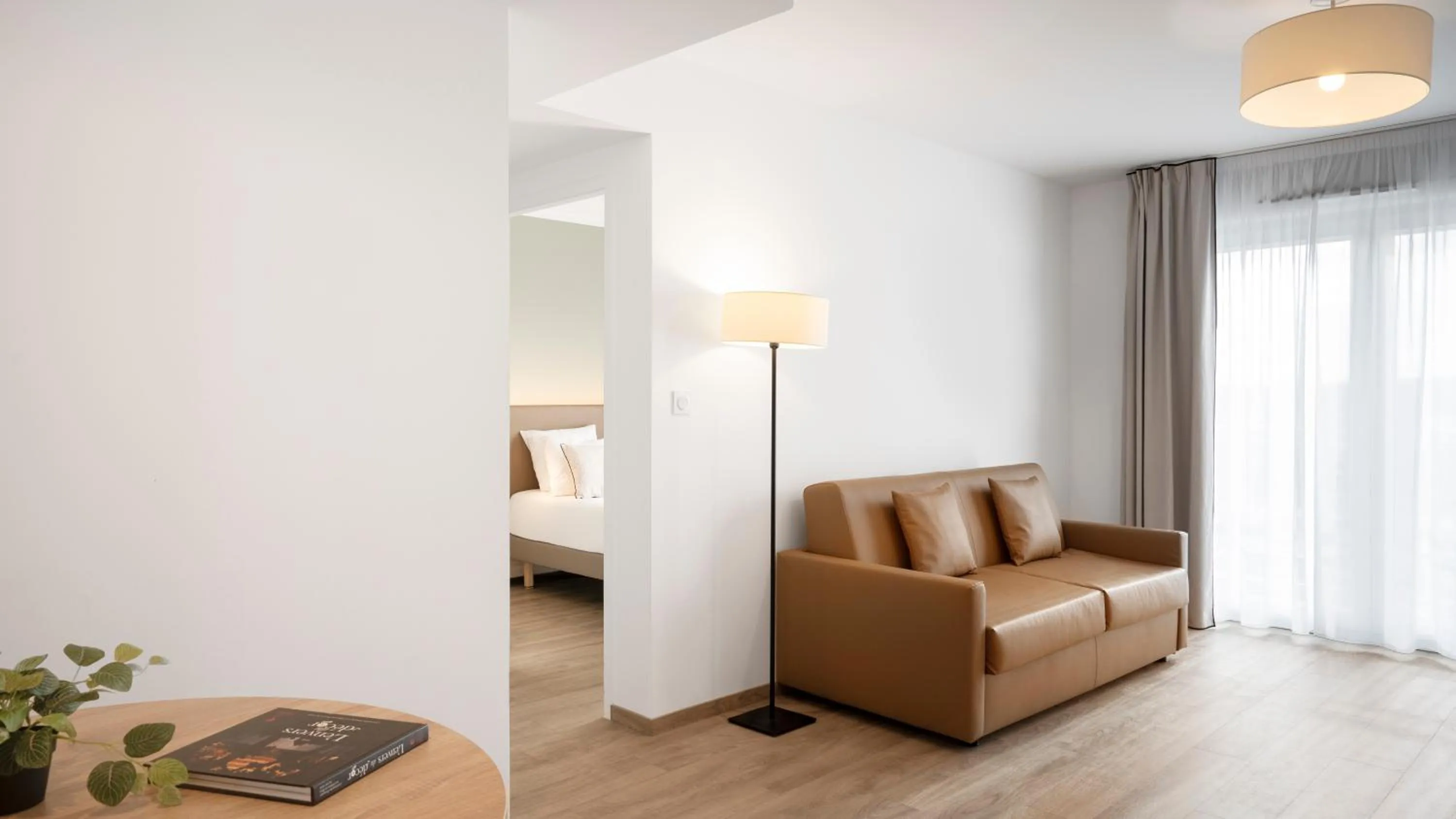 Living room, Bed in Residhome Dijon Cité Des Vignes