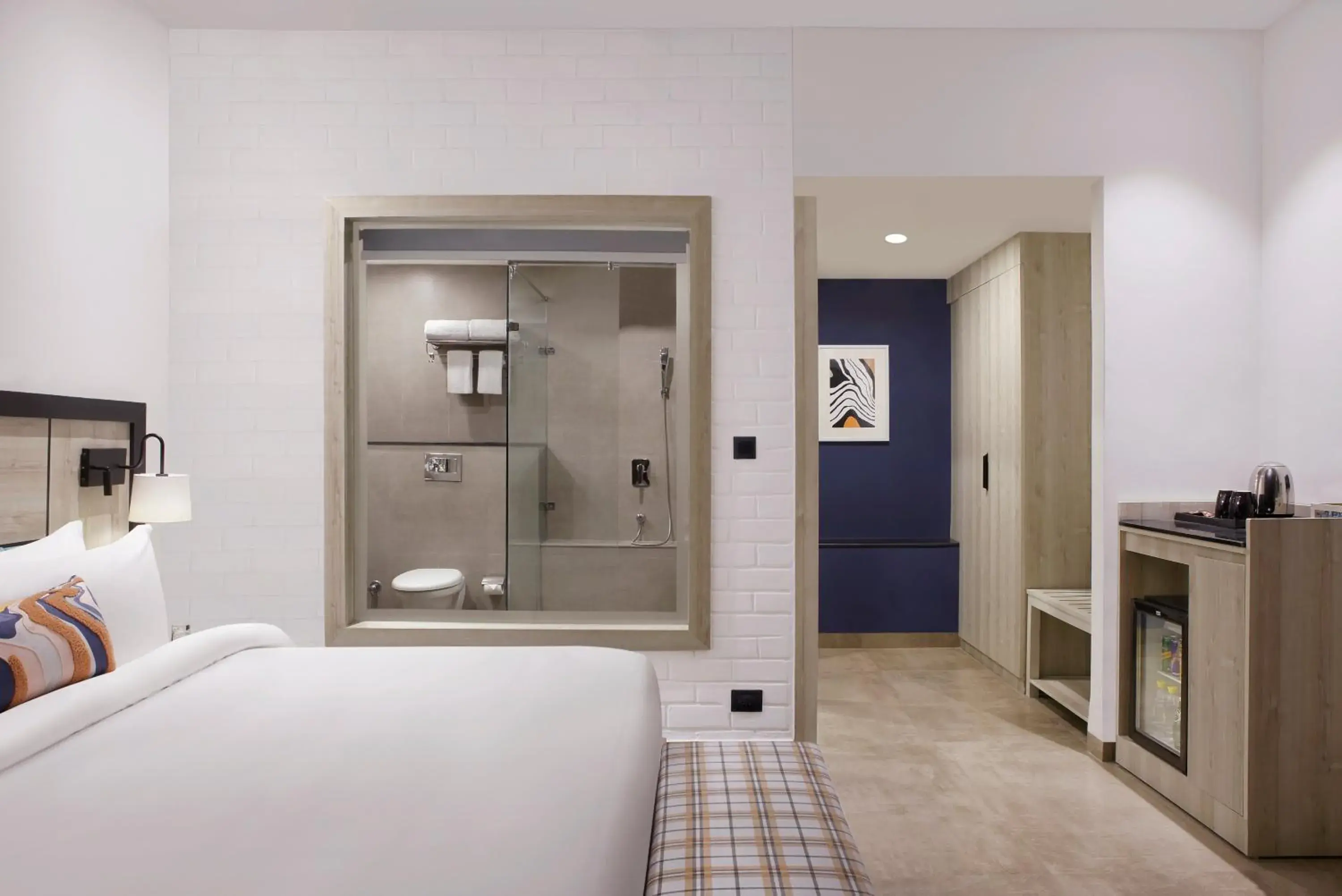 Shower, Bed in voco Jim Corbett by IHG Shower, Bed in voco Jim Corbett by IHG