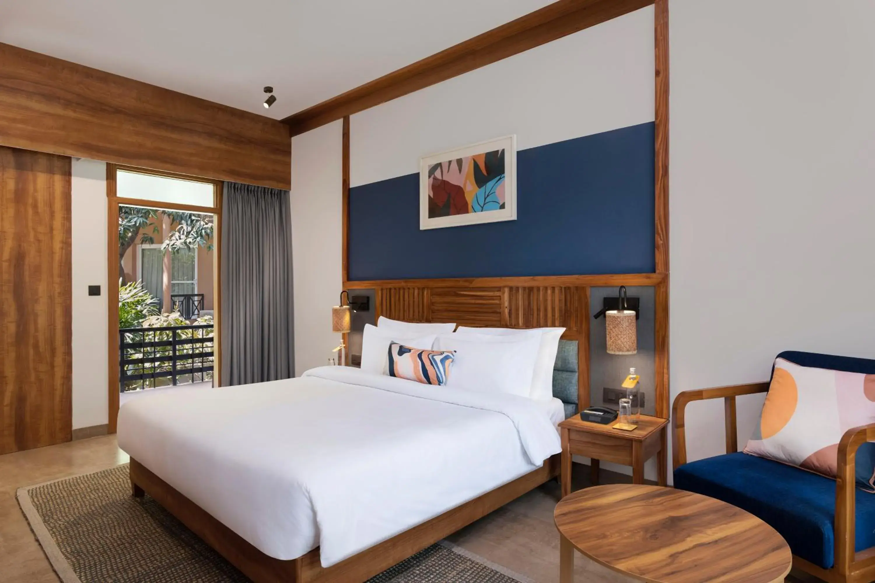 View (from property/room), Bed in voco Jim Corbett by IHG View (from property/room), Bed in voco Jim Corbett by IHG