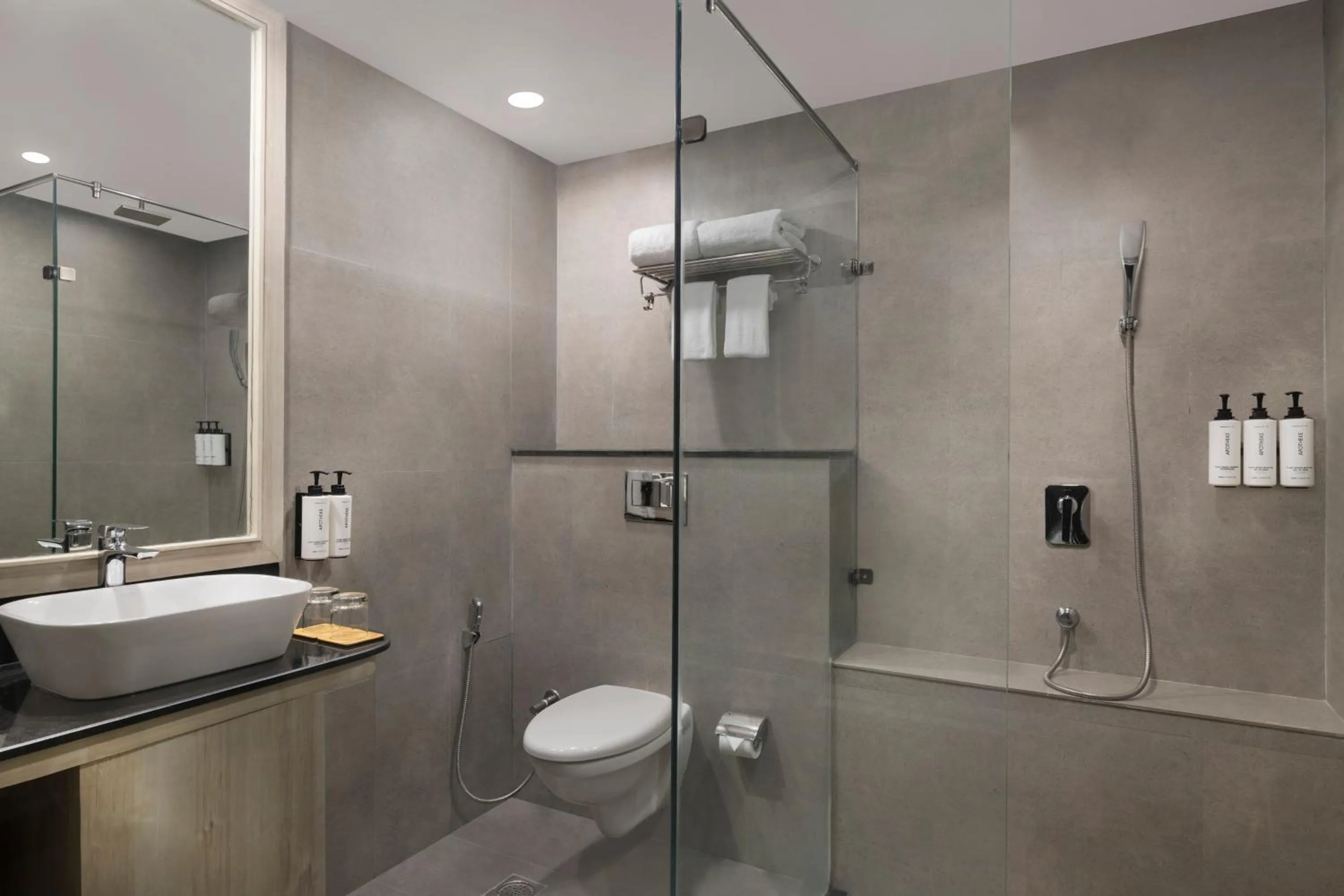 Shower in voco Jim Corbett by IHG