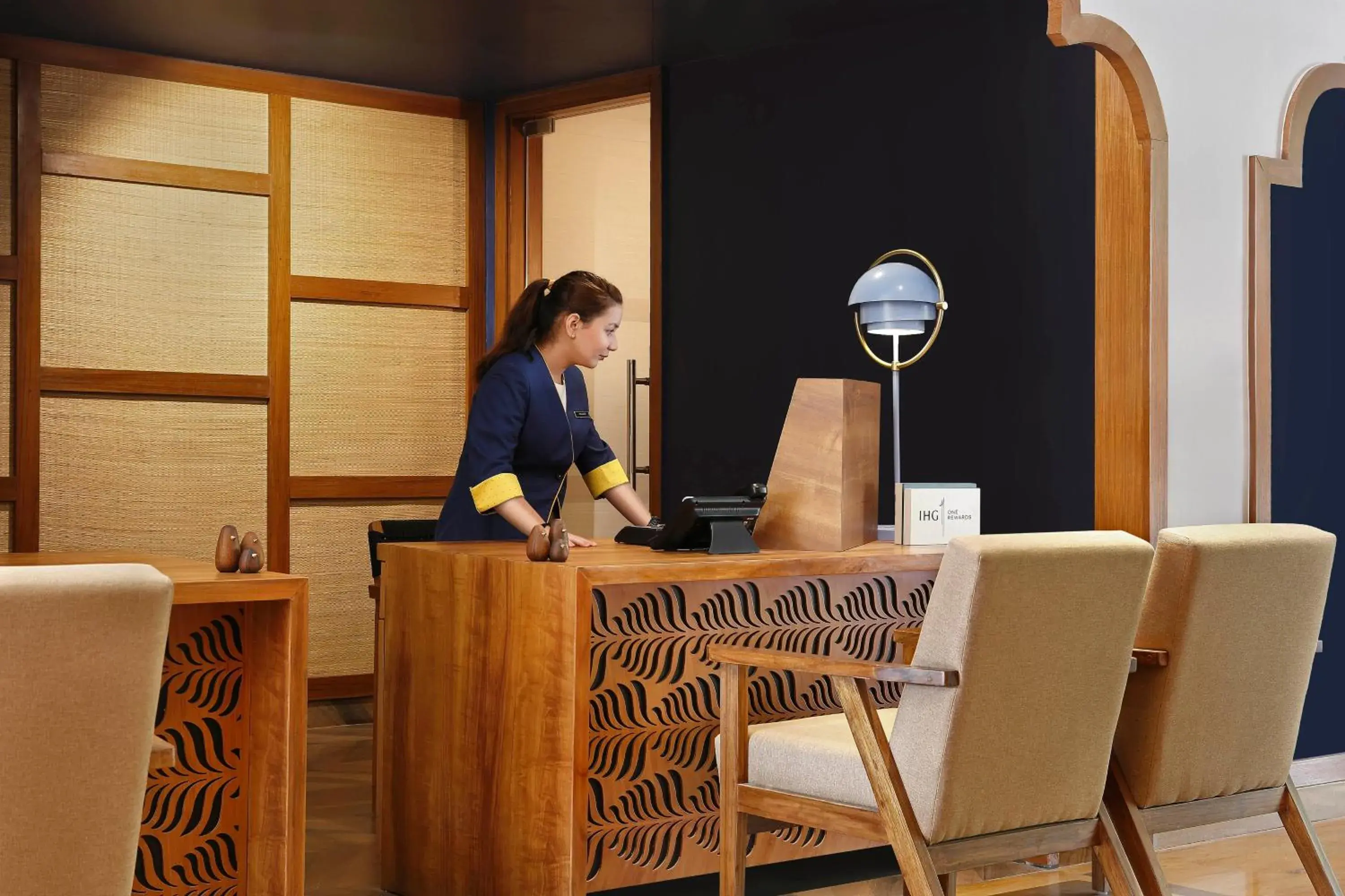 Lobby or reception in voco Jim Corbett by IHG Lobby or reception in voco Jim Corbett by IHG