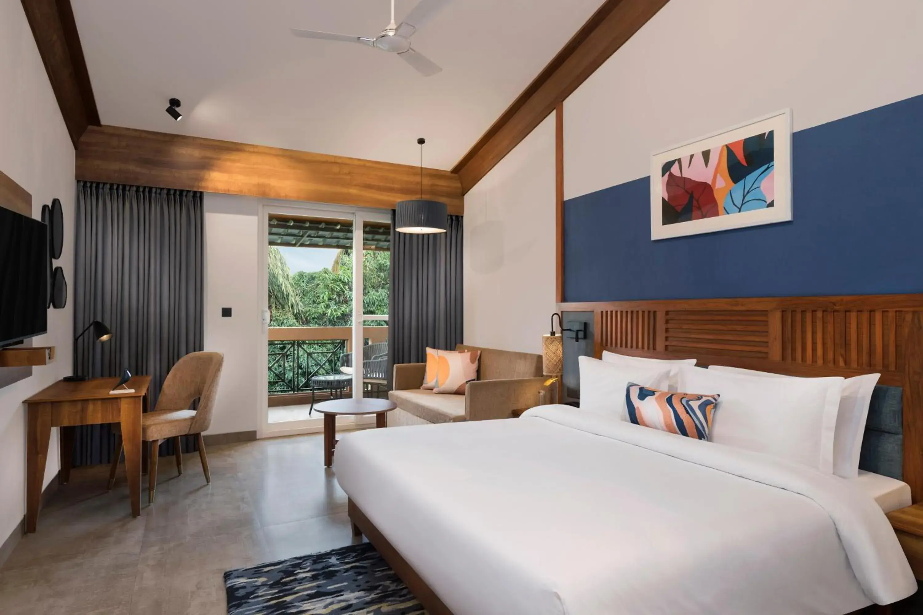 View (from property/room), Bed in voco Jim Corbett by IHG View (from property/room), Bed in voco Jim Corbett by IHG