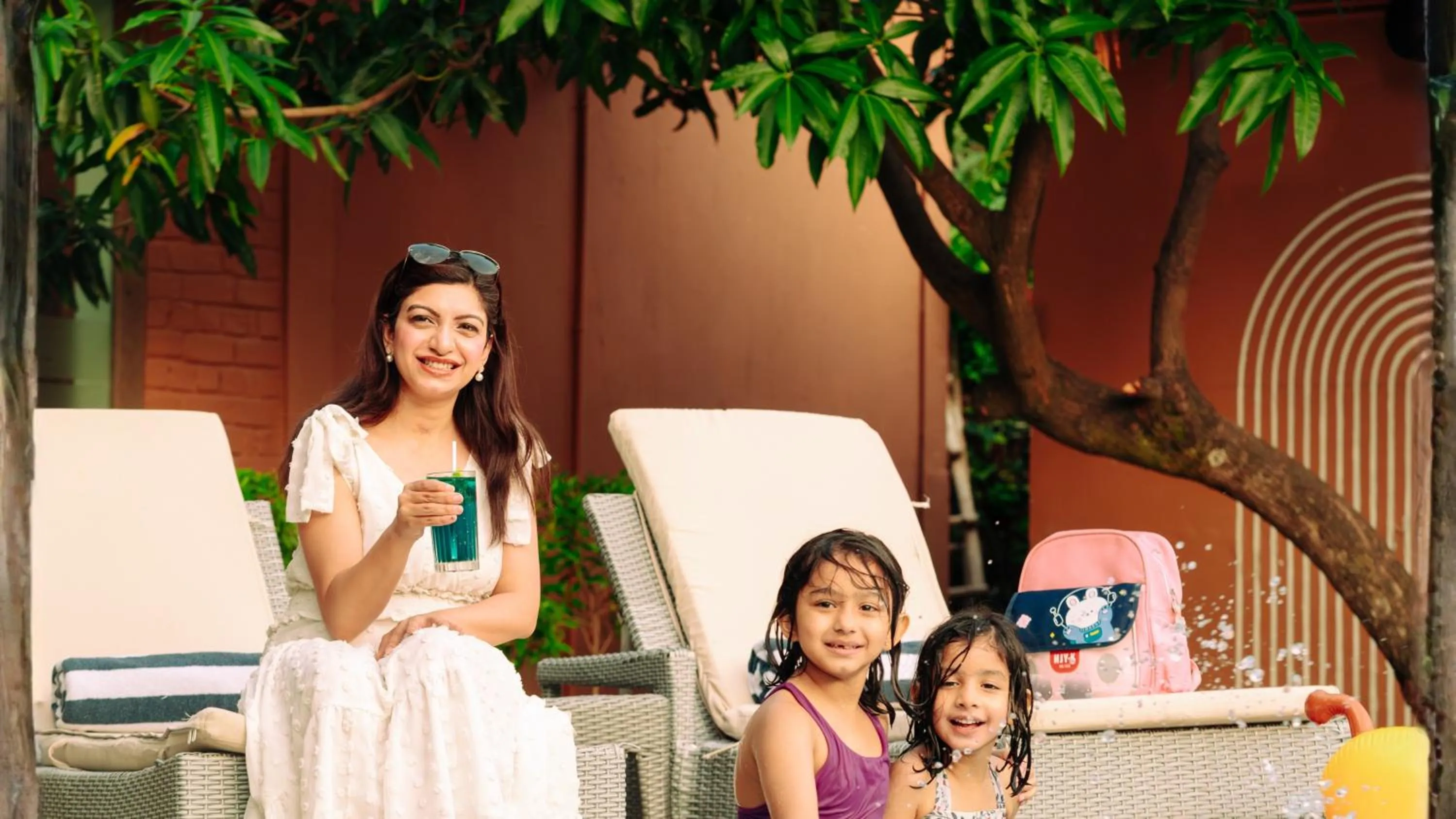 Pool view in voco Jim Corbett by IHG