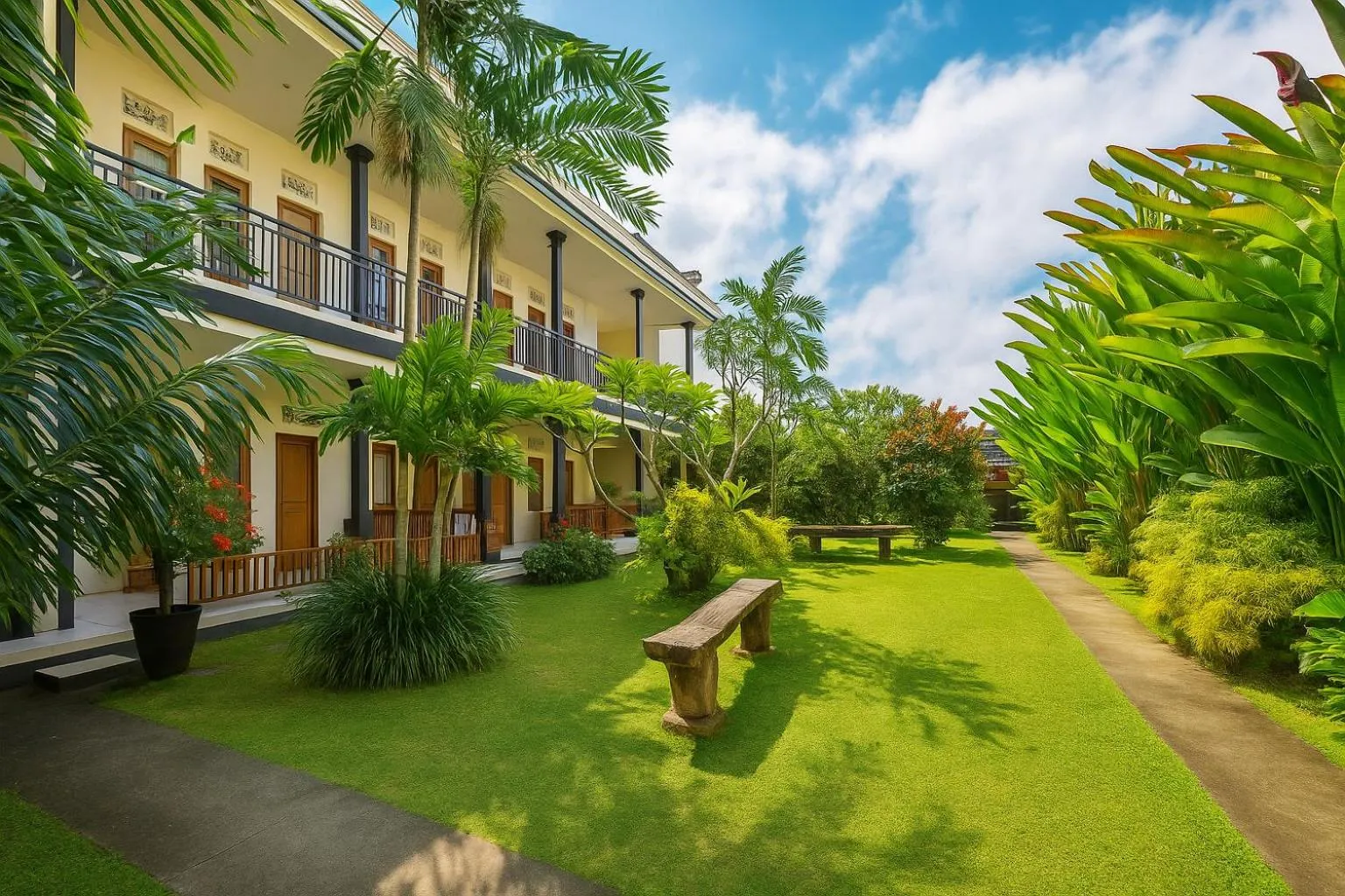 Property building in Dede Cottage Ubud