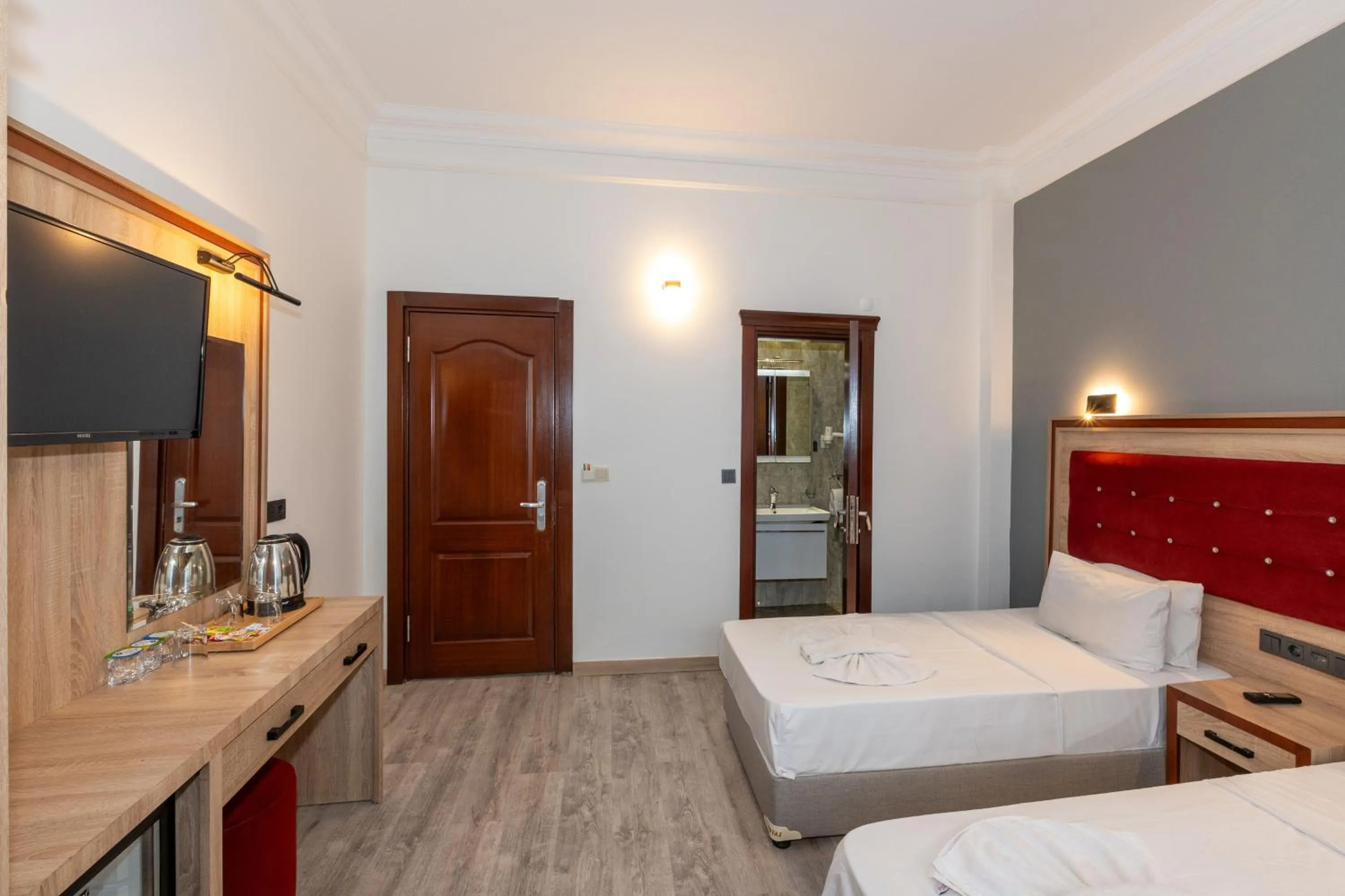 TV and multimedia, Bed in Olimpic Hotel