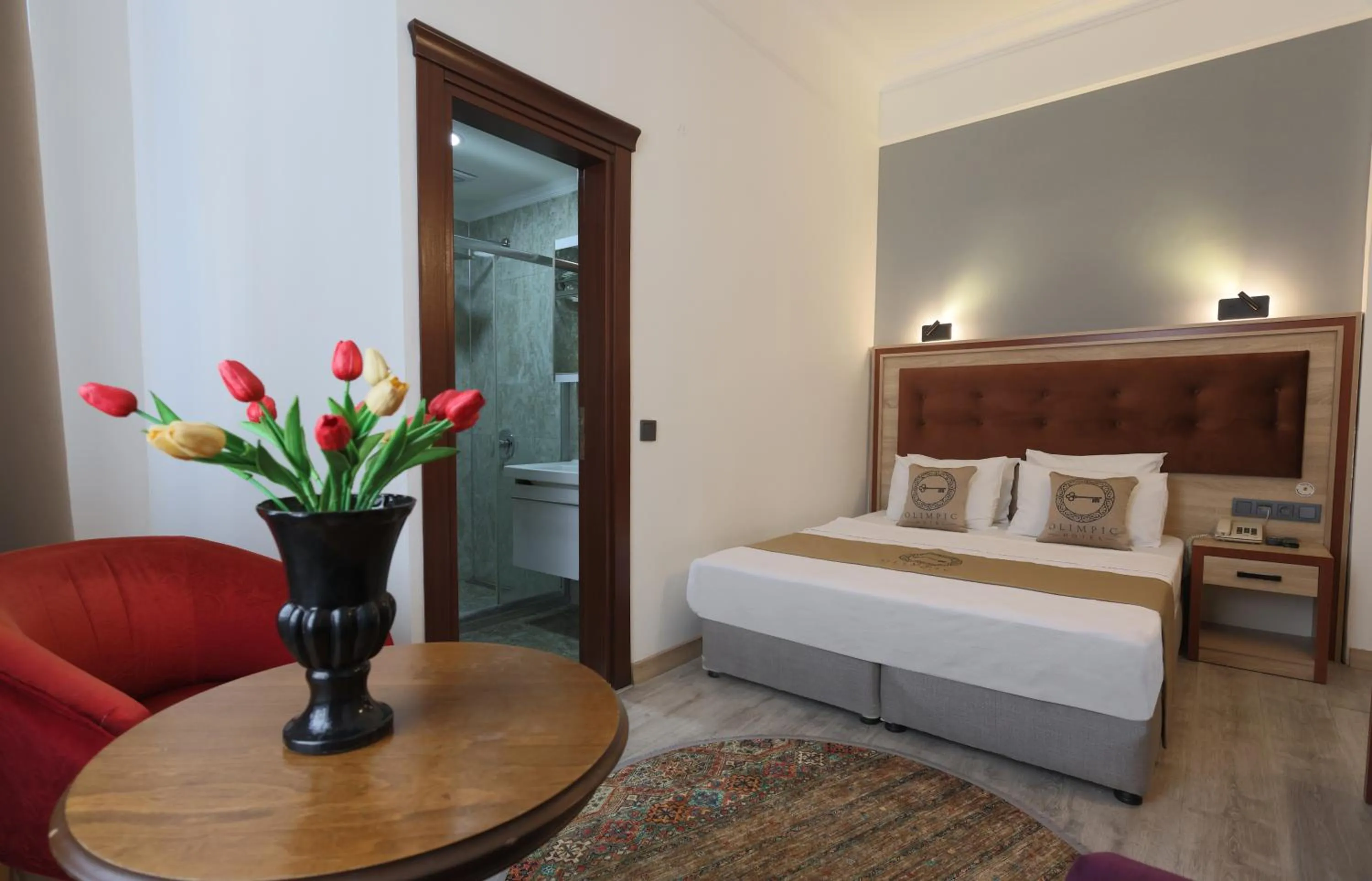 Bed in Olimpic Hotel