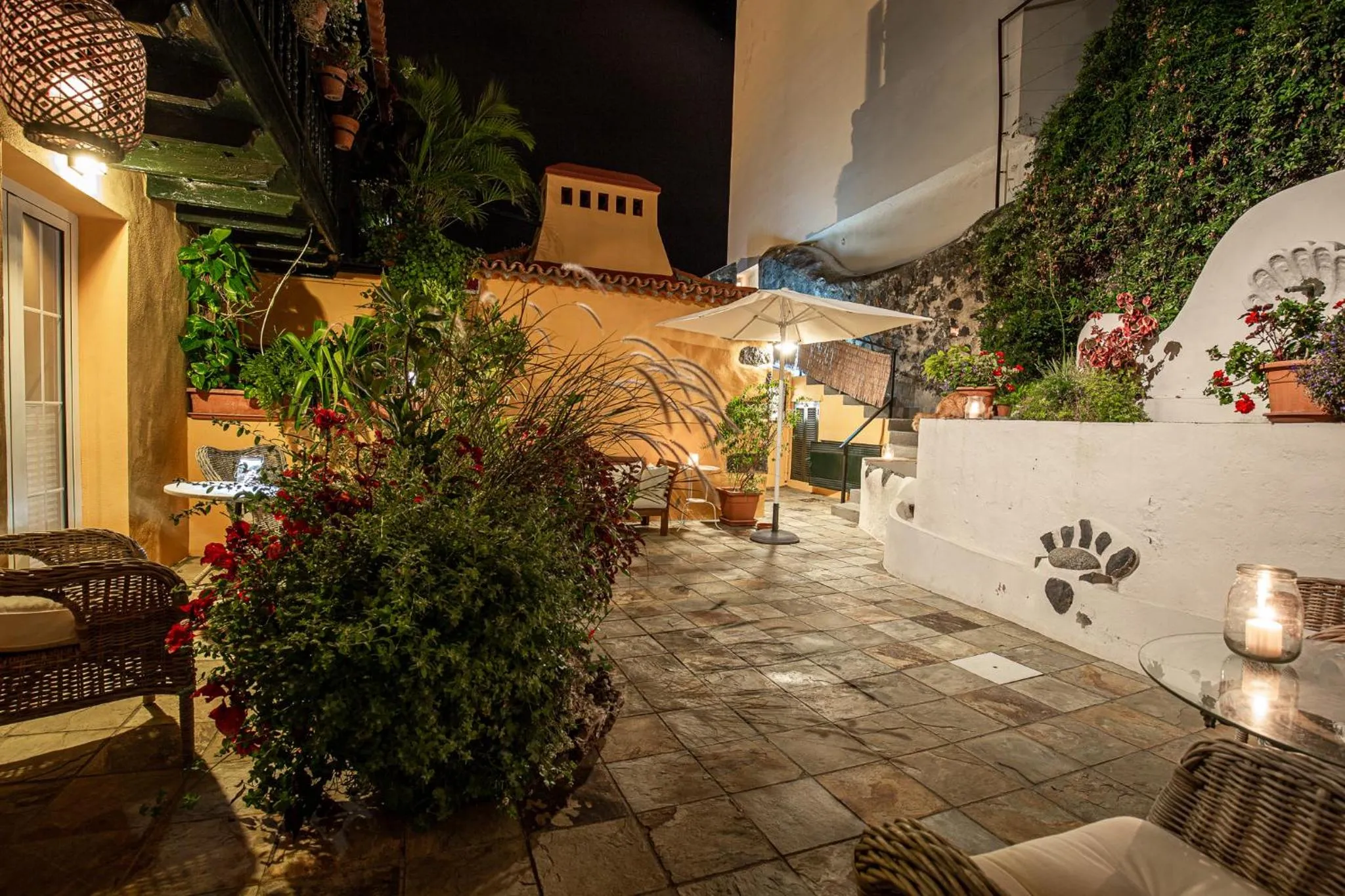 Patio in Hotel San Telmo