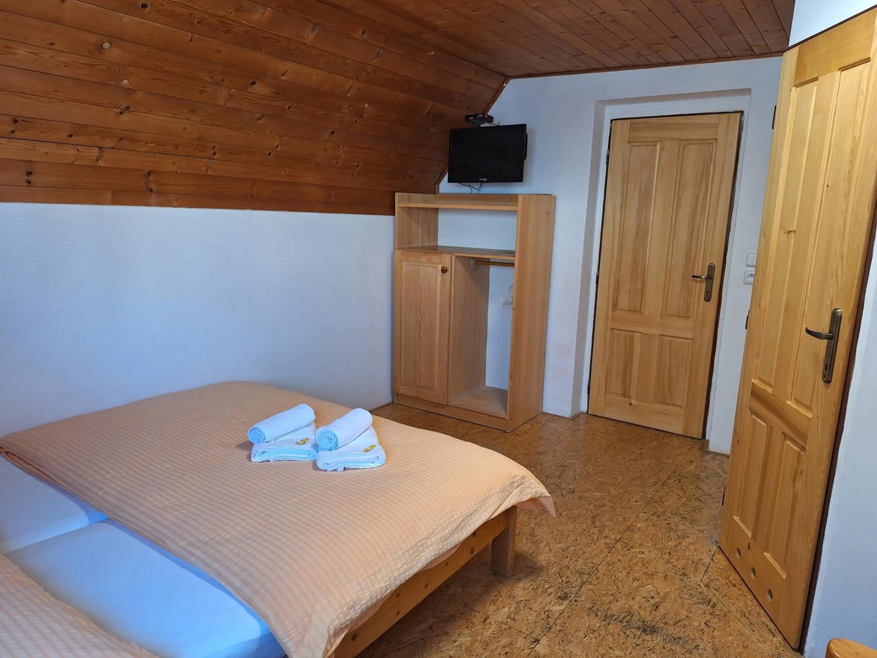 Bed in Apartmány U Žaloudků