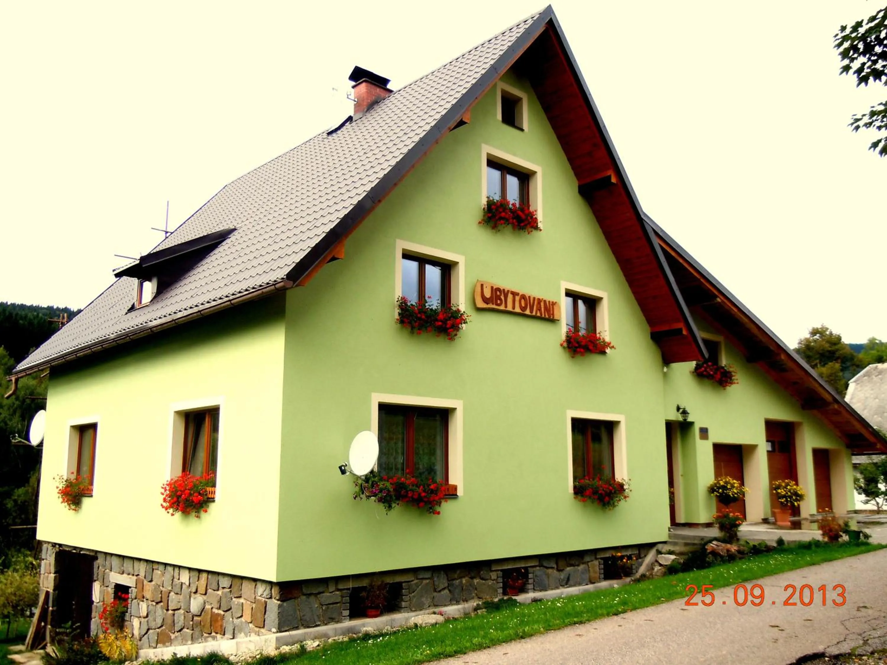 Facade/entrance in Apartmány U Žaloudků