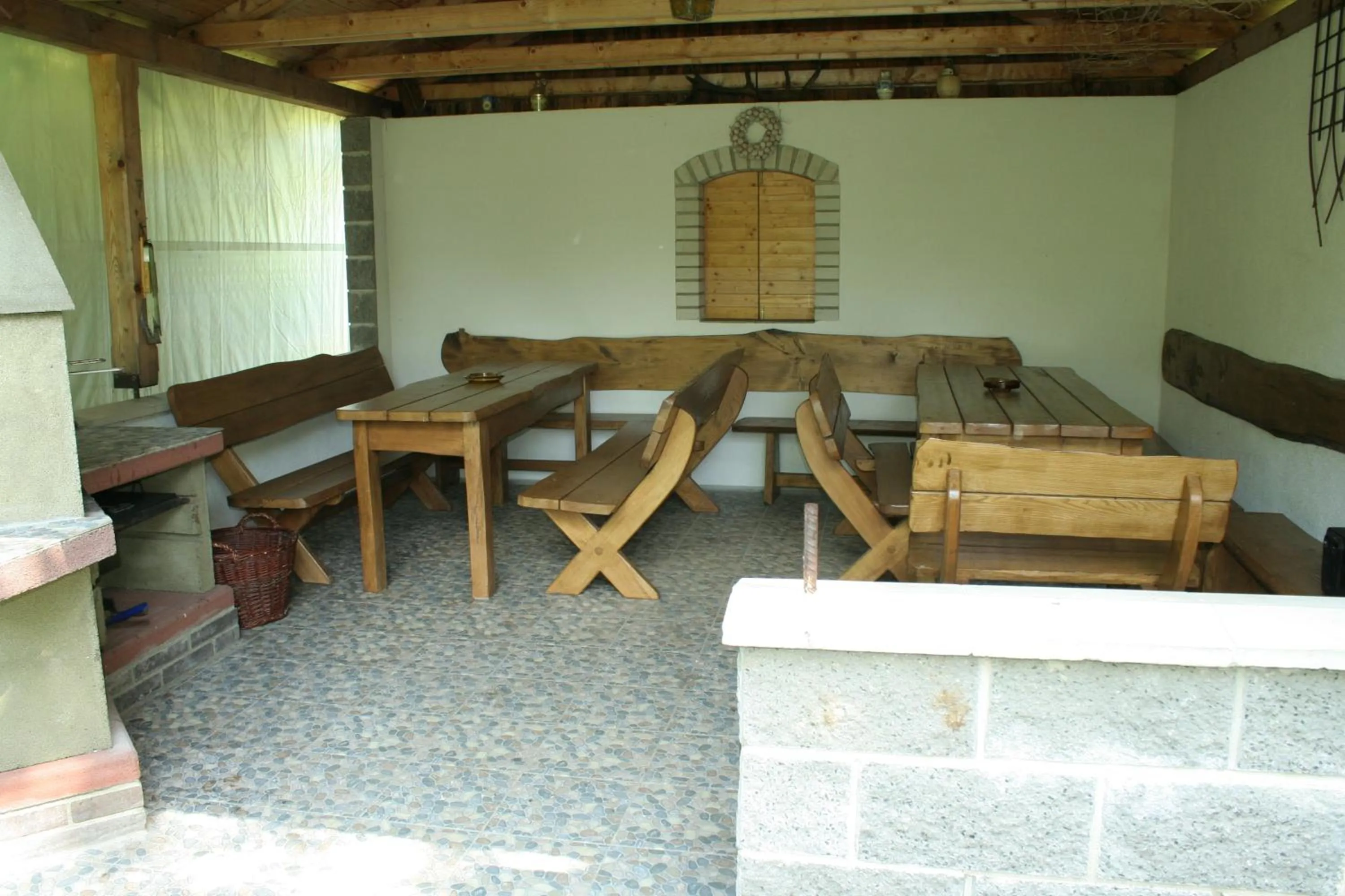 Area and facilities in Apartmány U Žaloudků