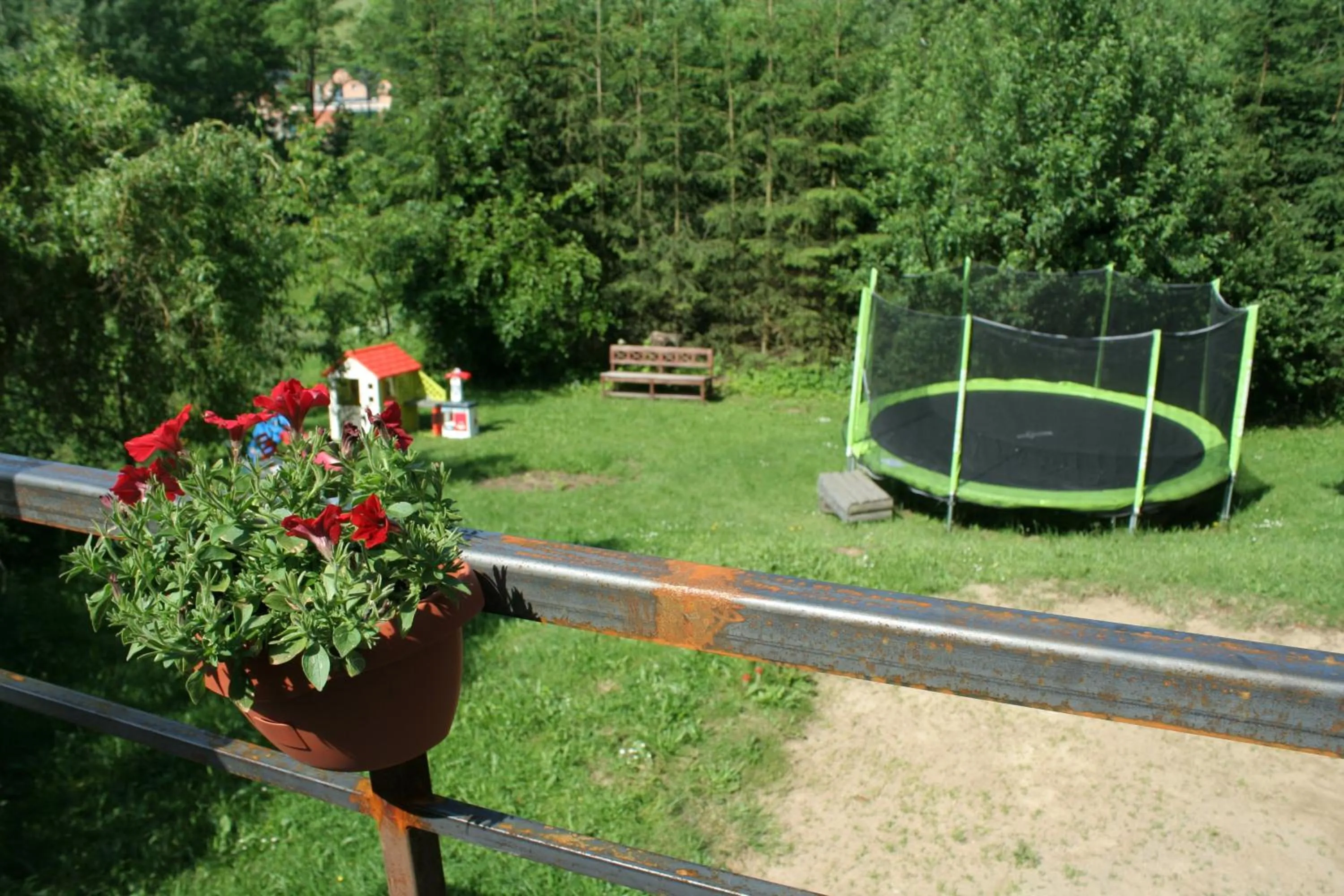 Children play ground in Apartmány U Žaloudků