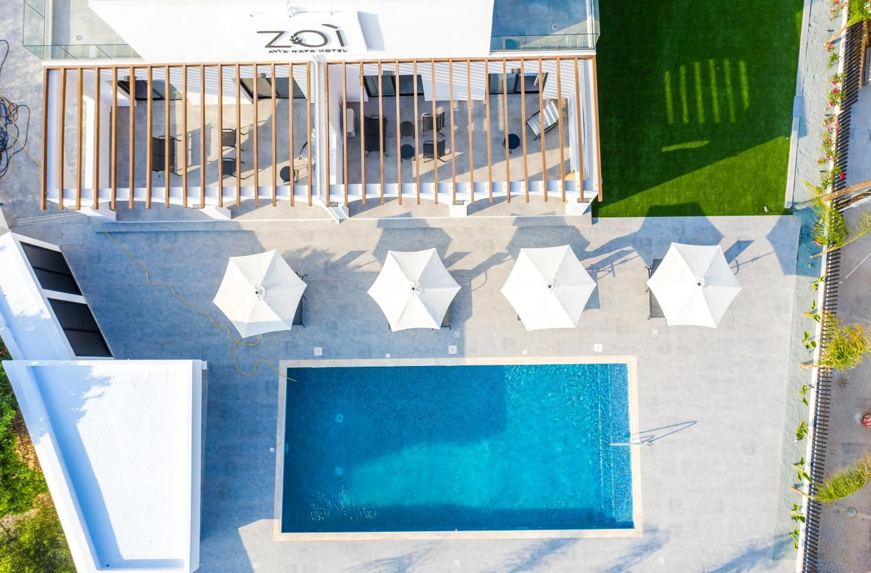 Pool view in Zoi Ayia Napa