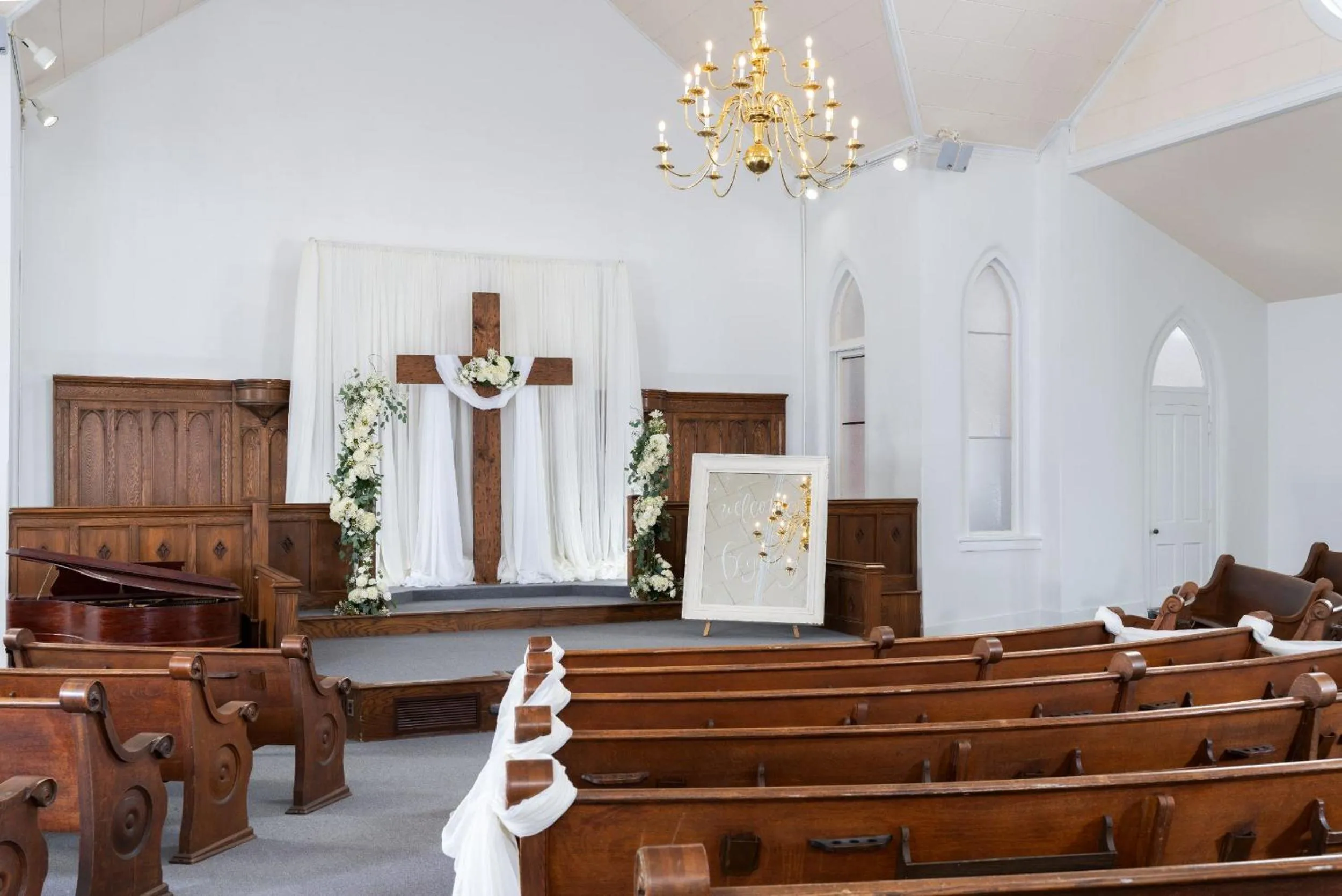 wedding in Magnolia Manor and Chapel