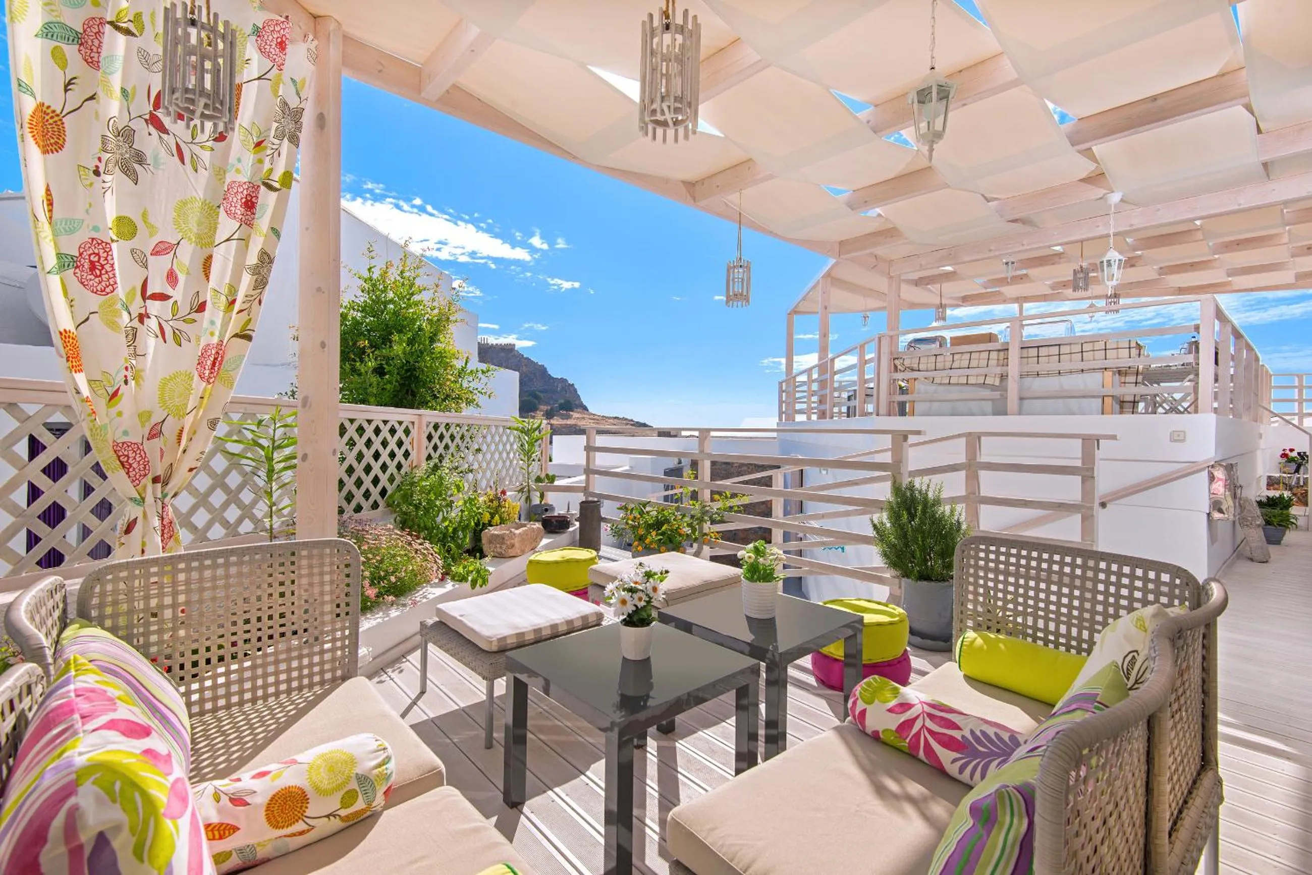 Balcony/Terrace in Lindos Harmony Suites