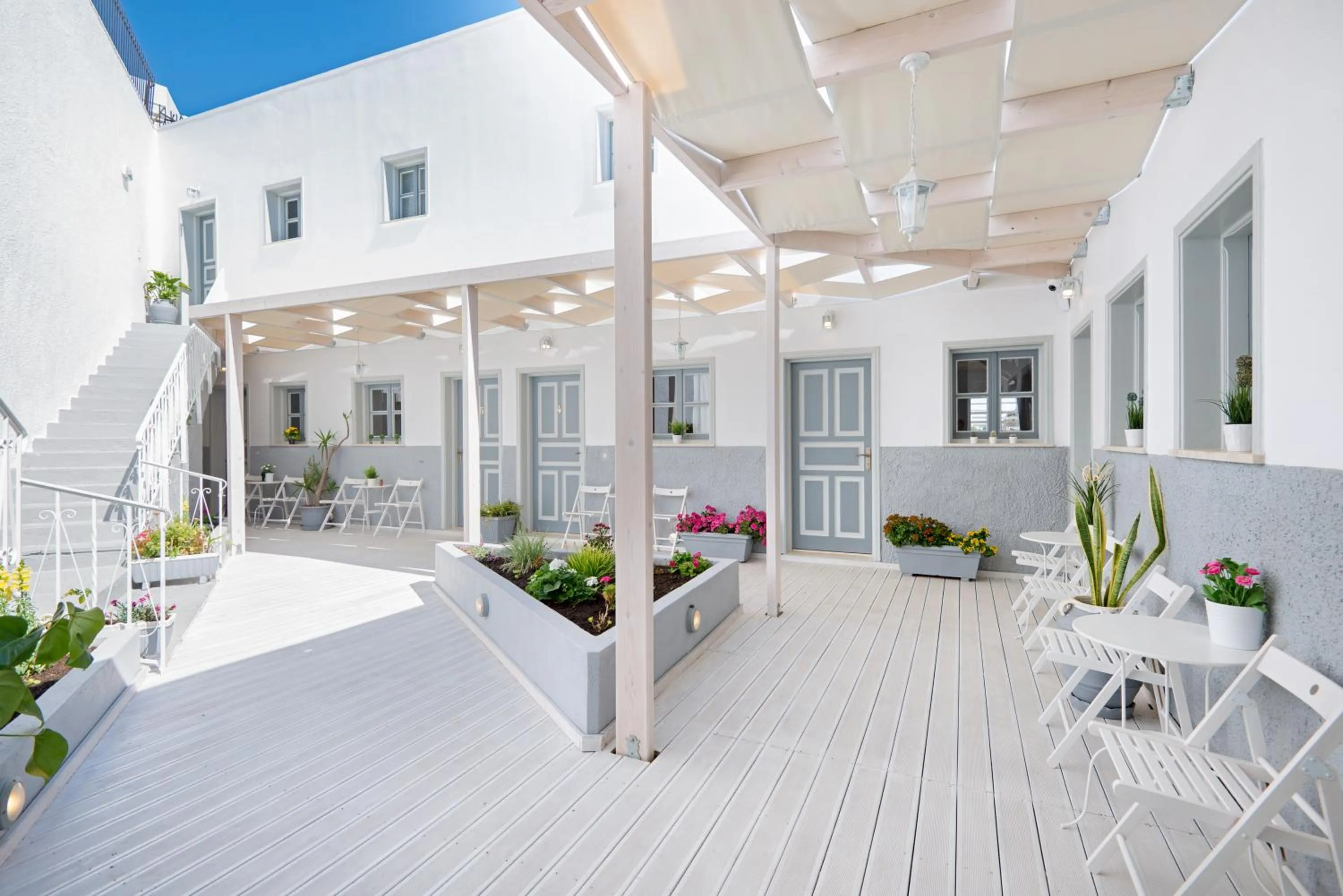 Facade/entrance in Lindos Harmony Suites