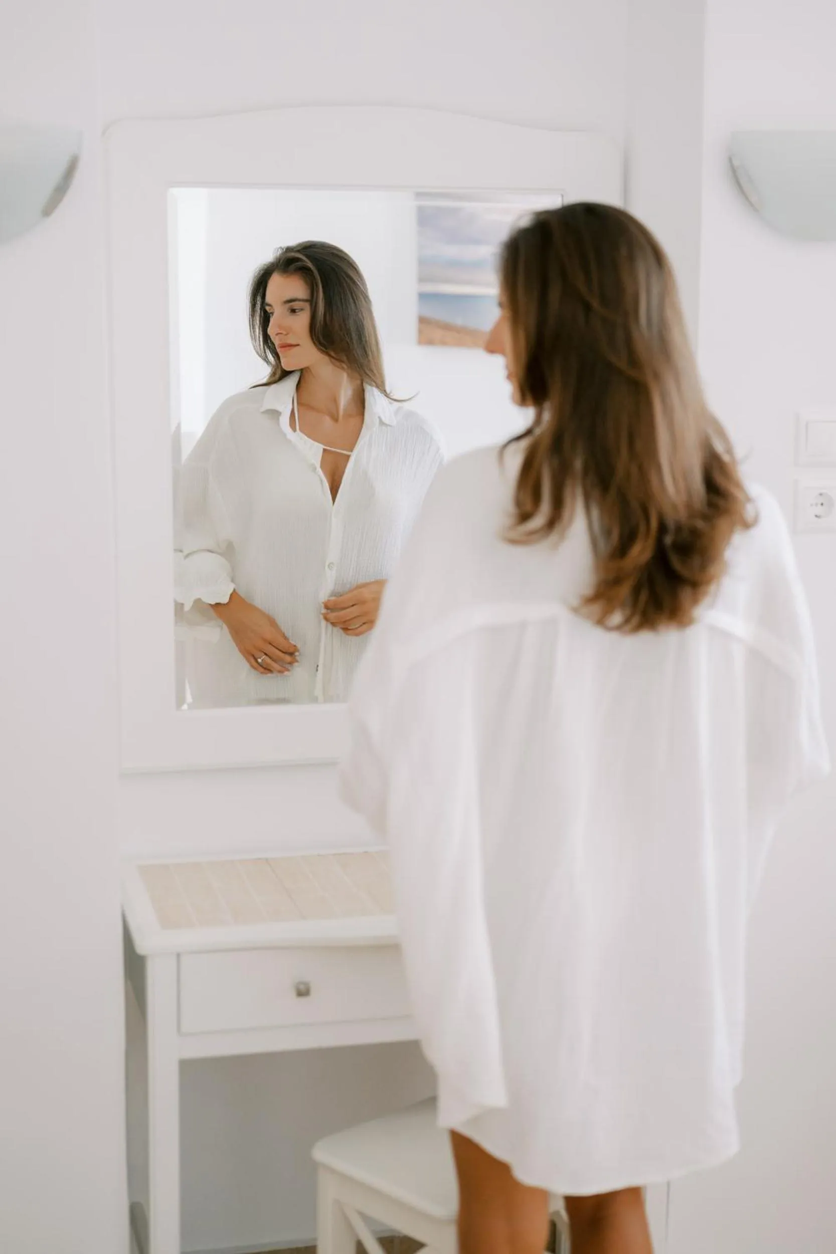Bedroom in Lindos Harmony Suites