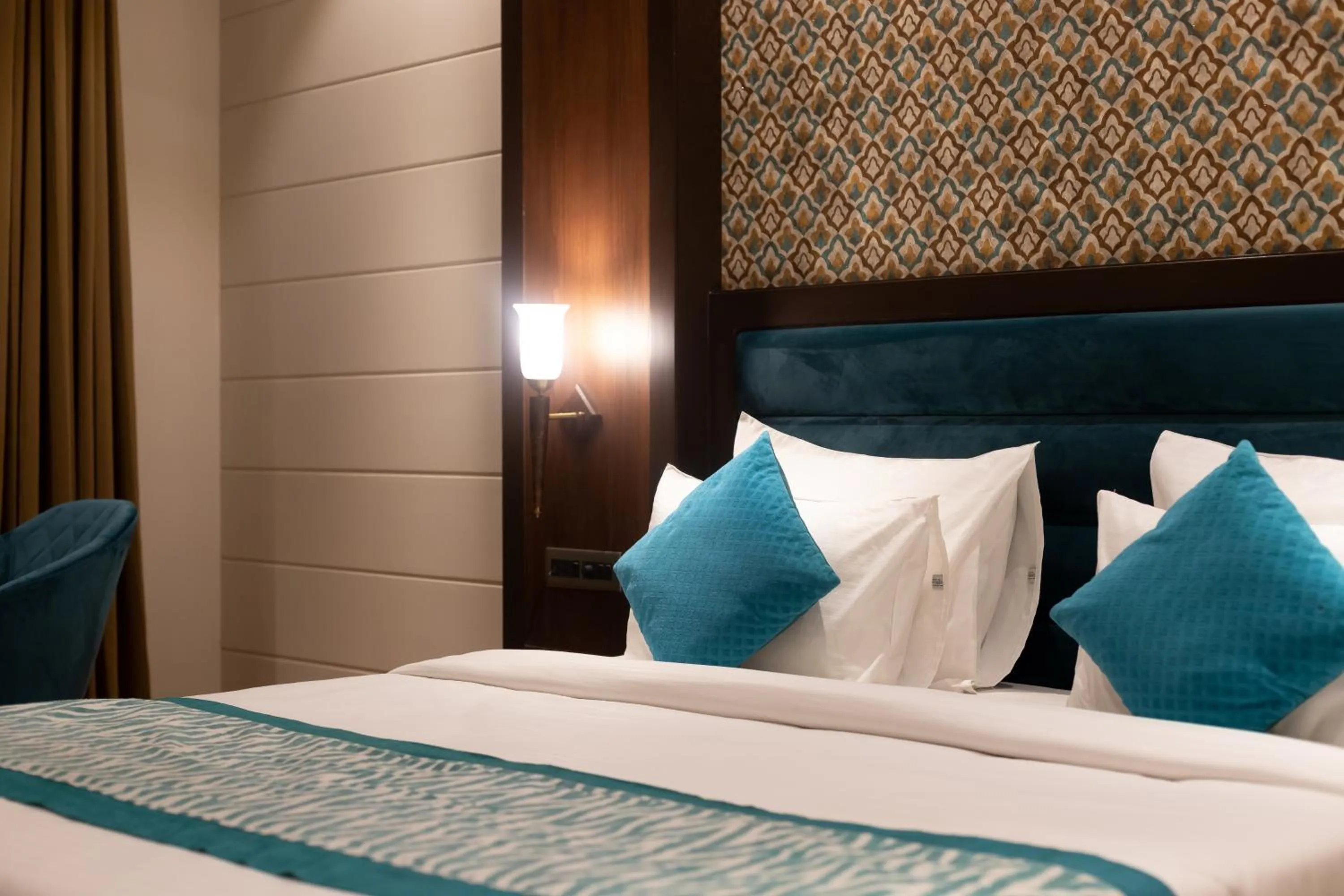 Decorative detail, Bed in Hotel LA Eden