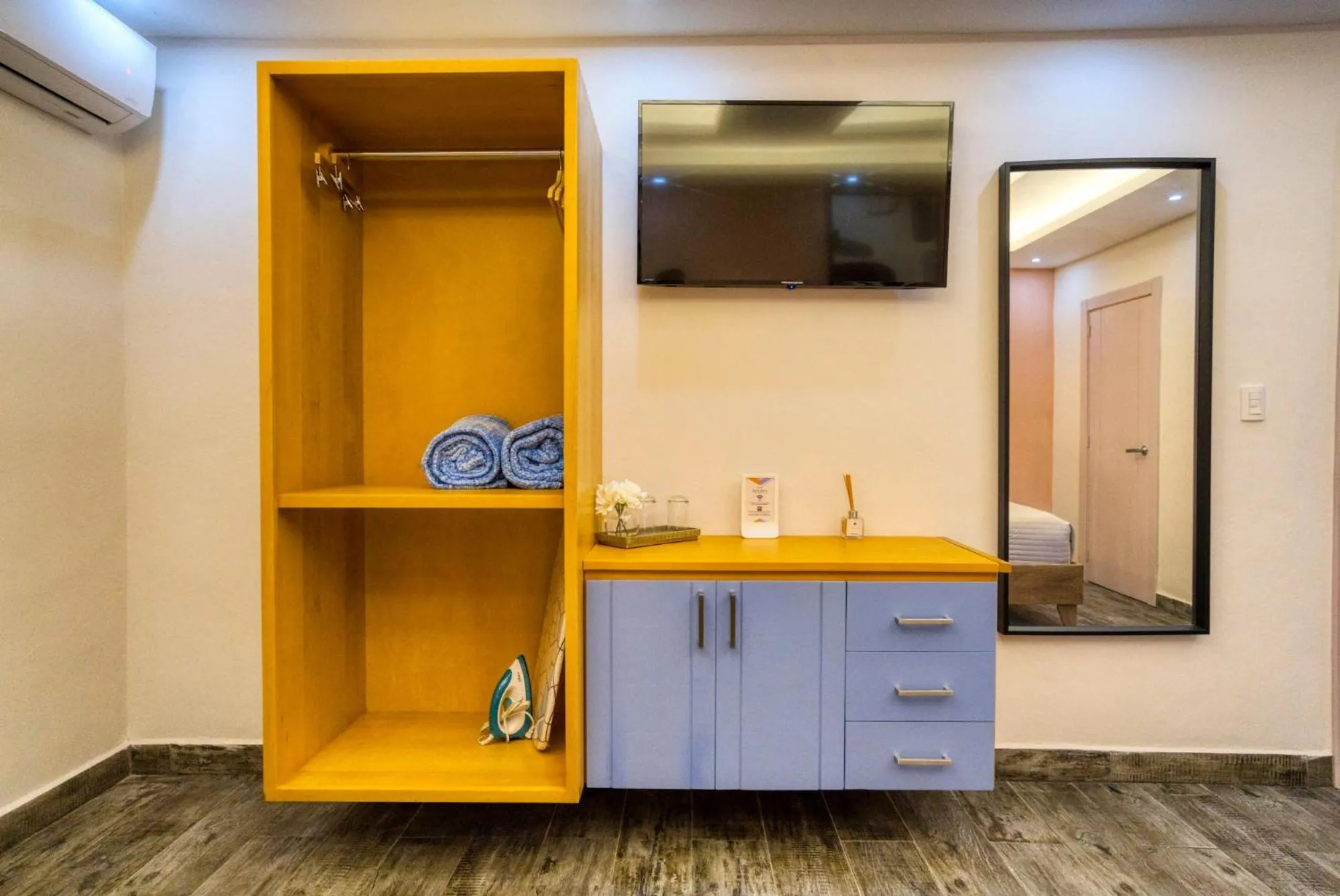 wardrobe in Melina Hotel