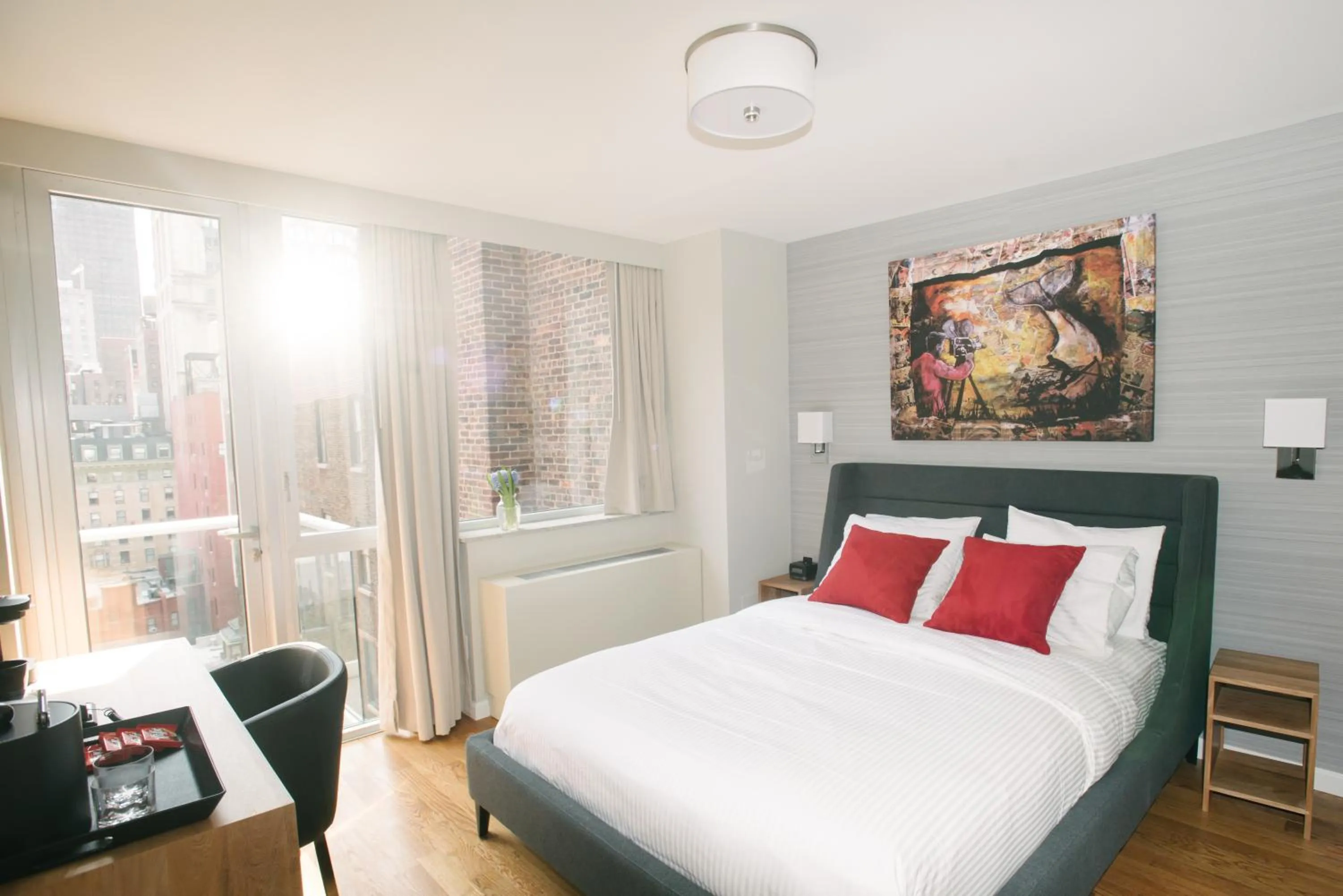 Bedroom, Bed in Hotel 32 32