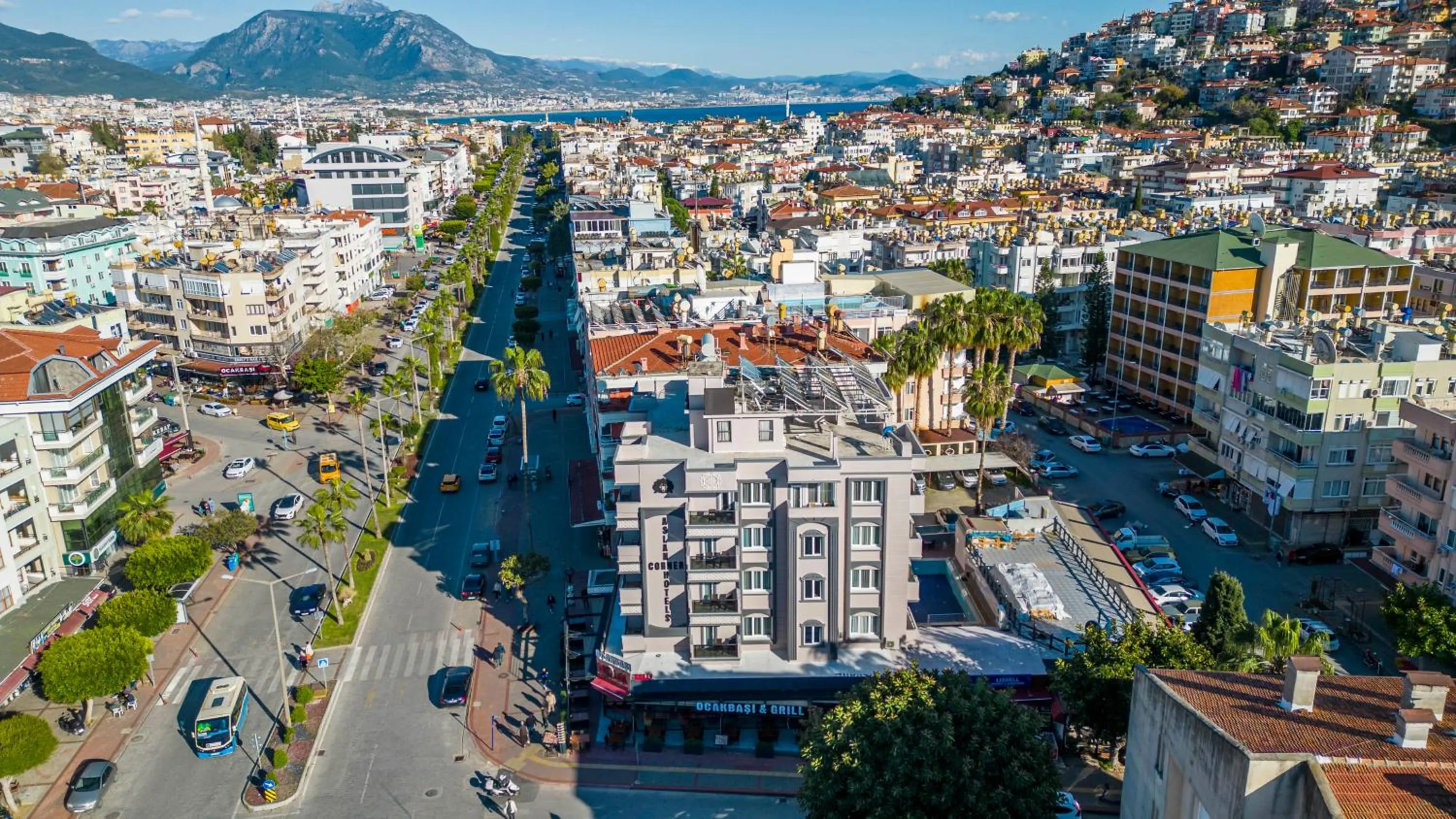 Property building in Aslan Corner Hotel