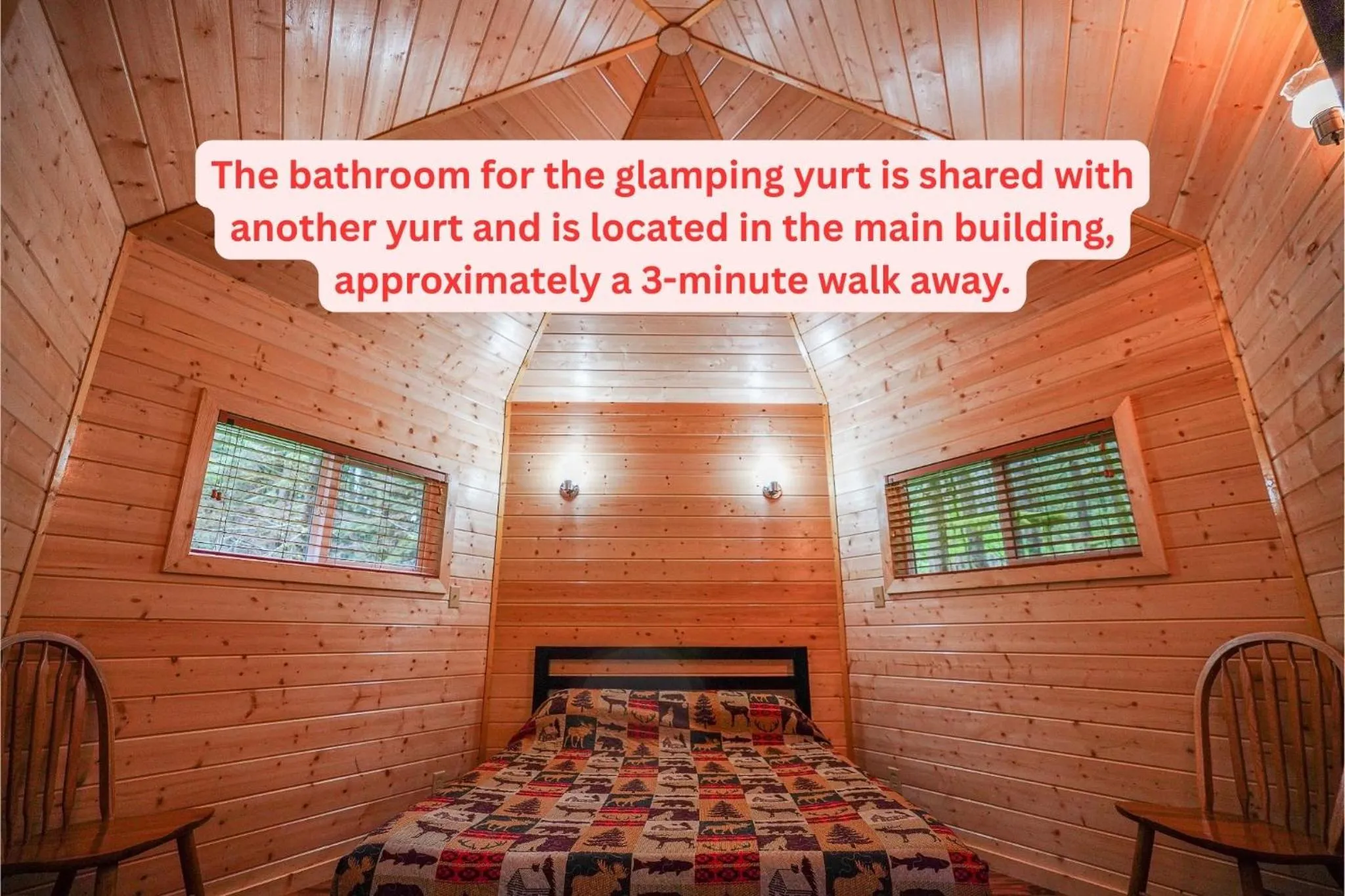 Bed in Alexander's Lodge