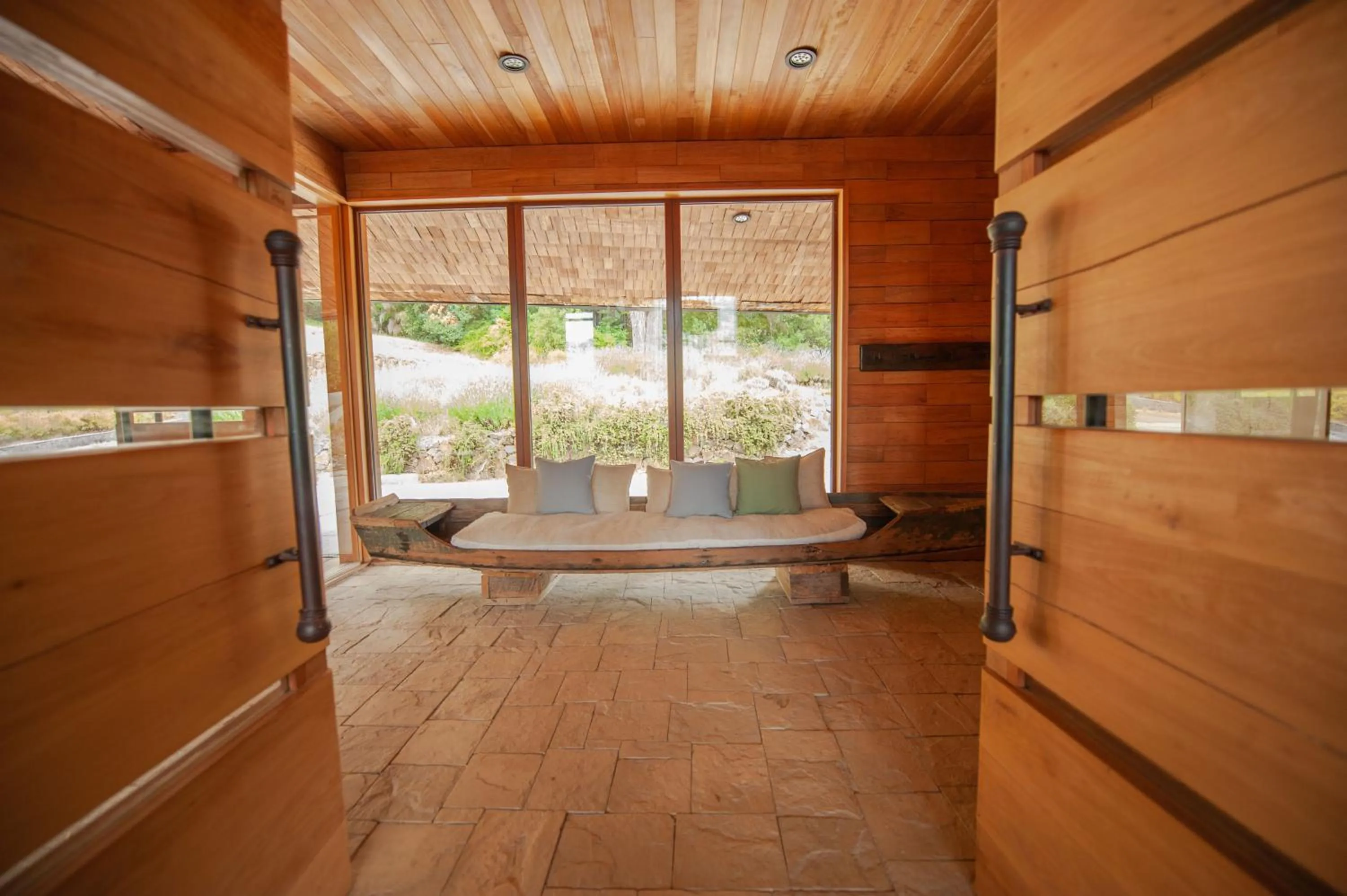 Property building in Uman Lodge Patagonia Chile