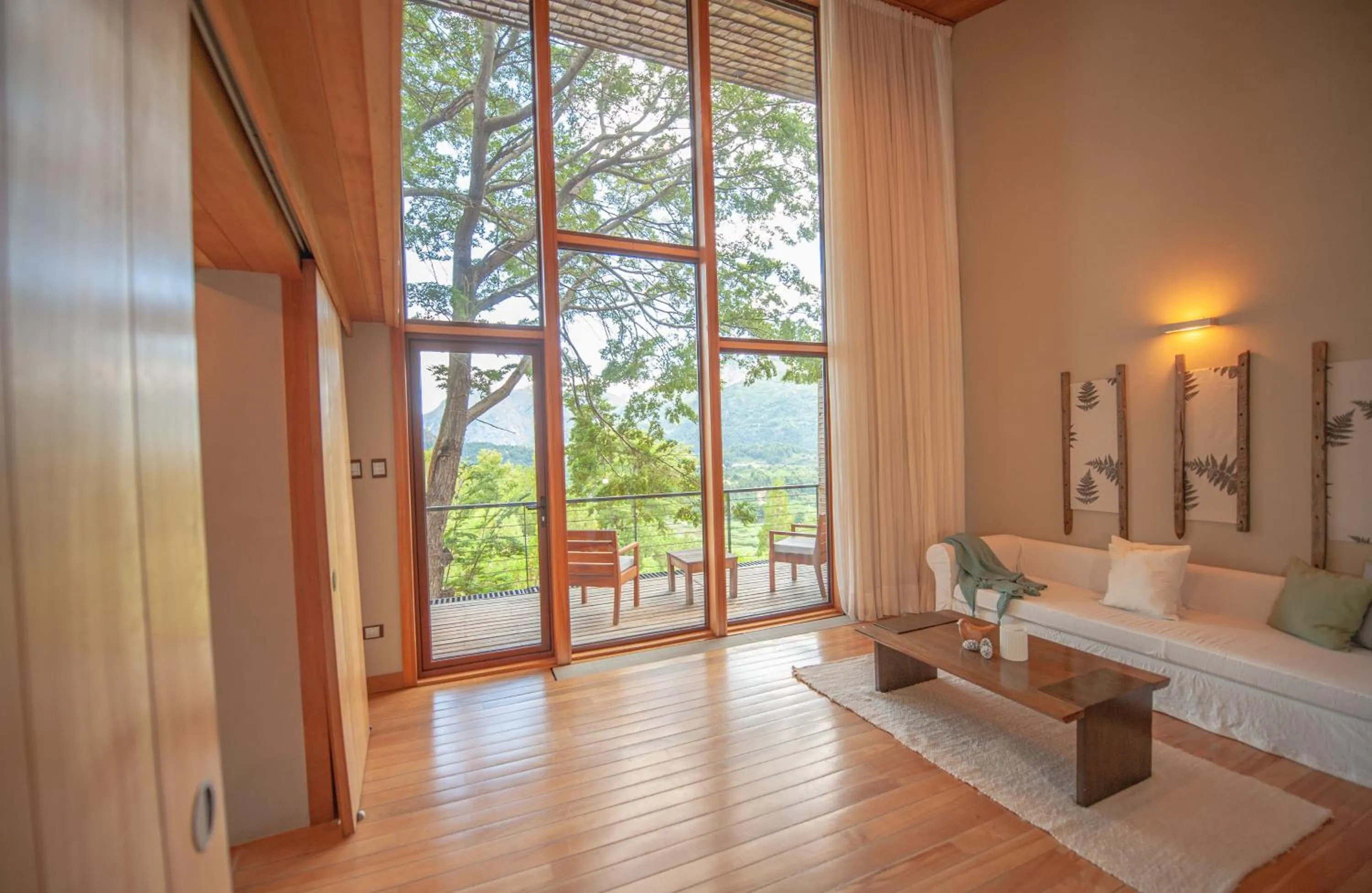 Bedroom in Uman Lodge Patagonia Chile