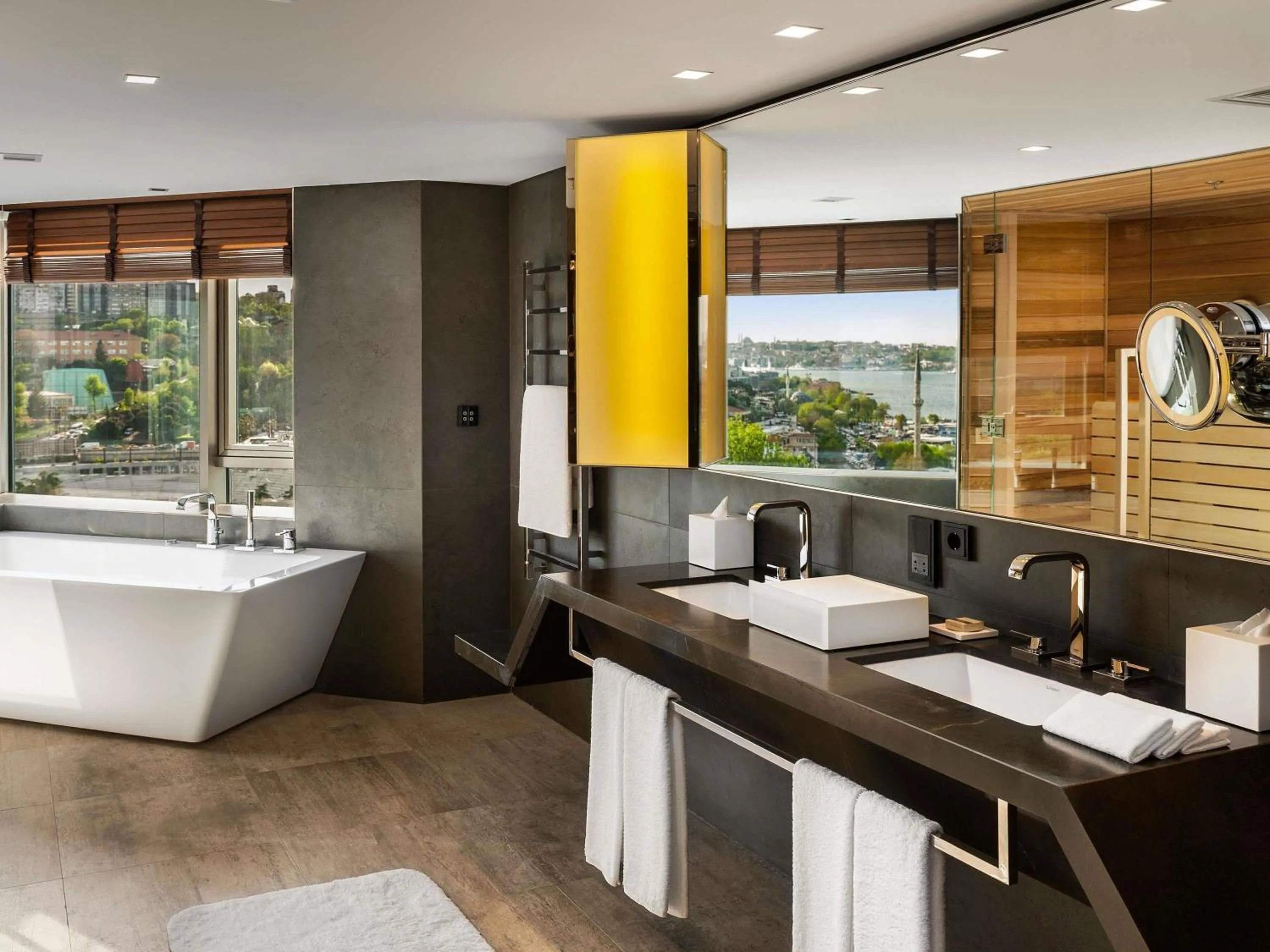 Bathroom in Swissotel The Bosphorus Istanbul