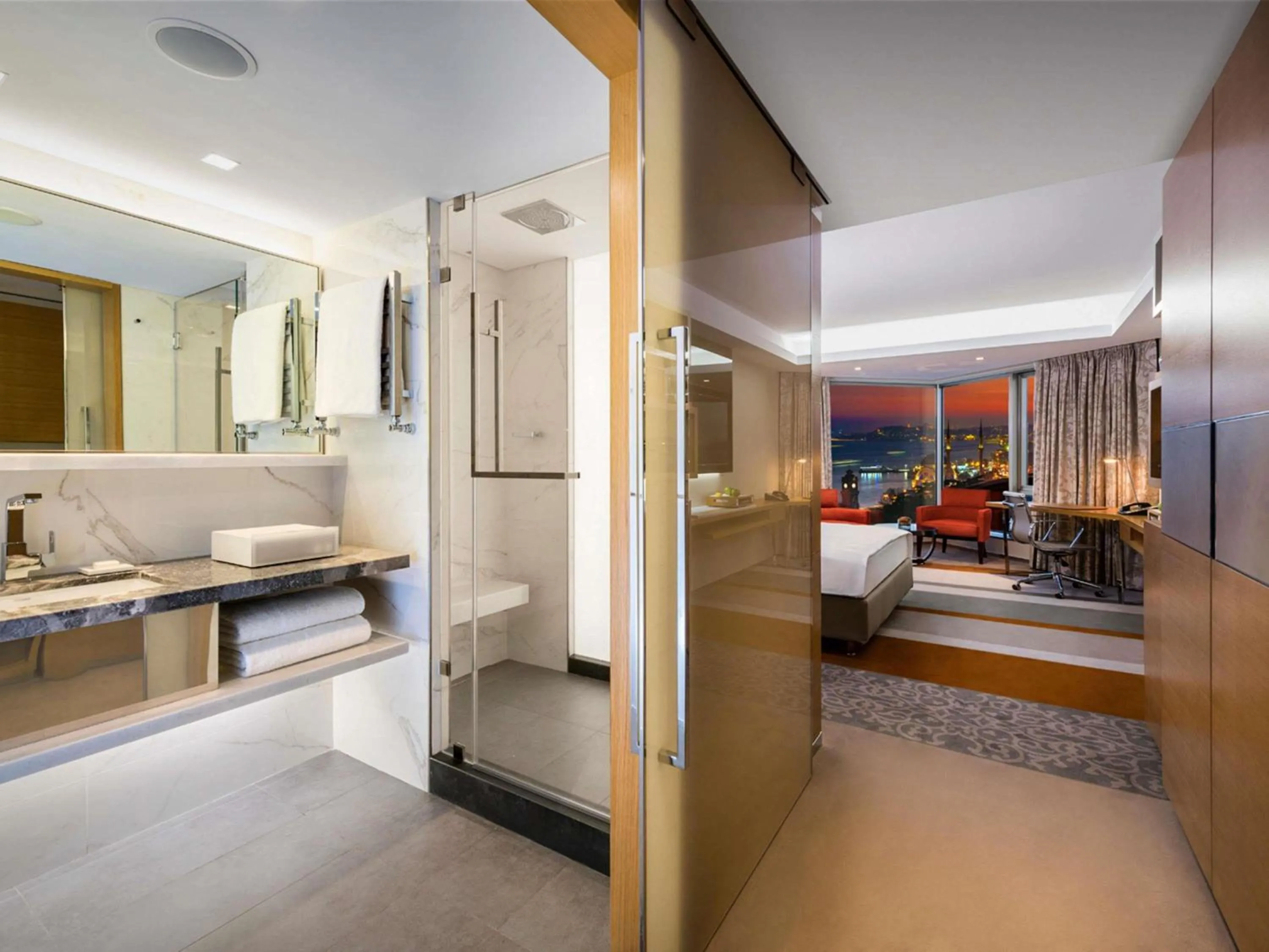 Bedroom in Swissotel The Bosphorus Istanbul