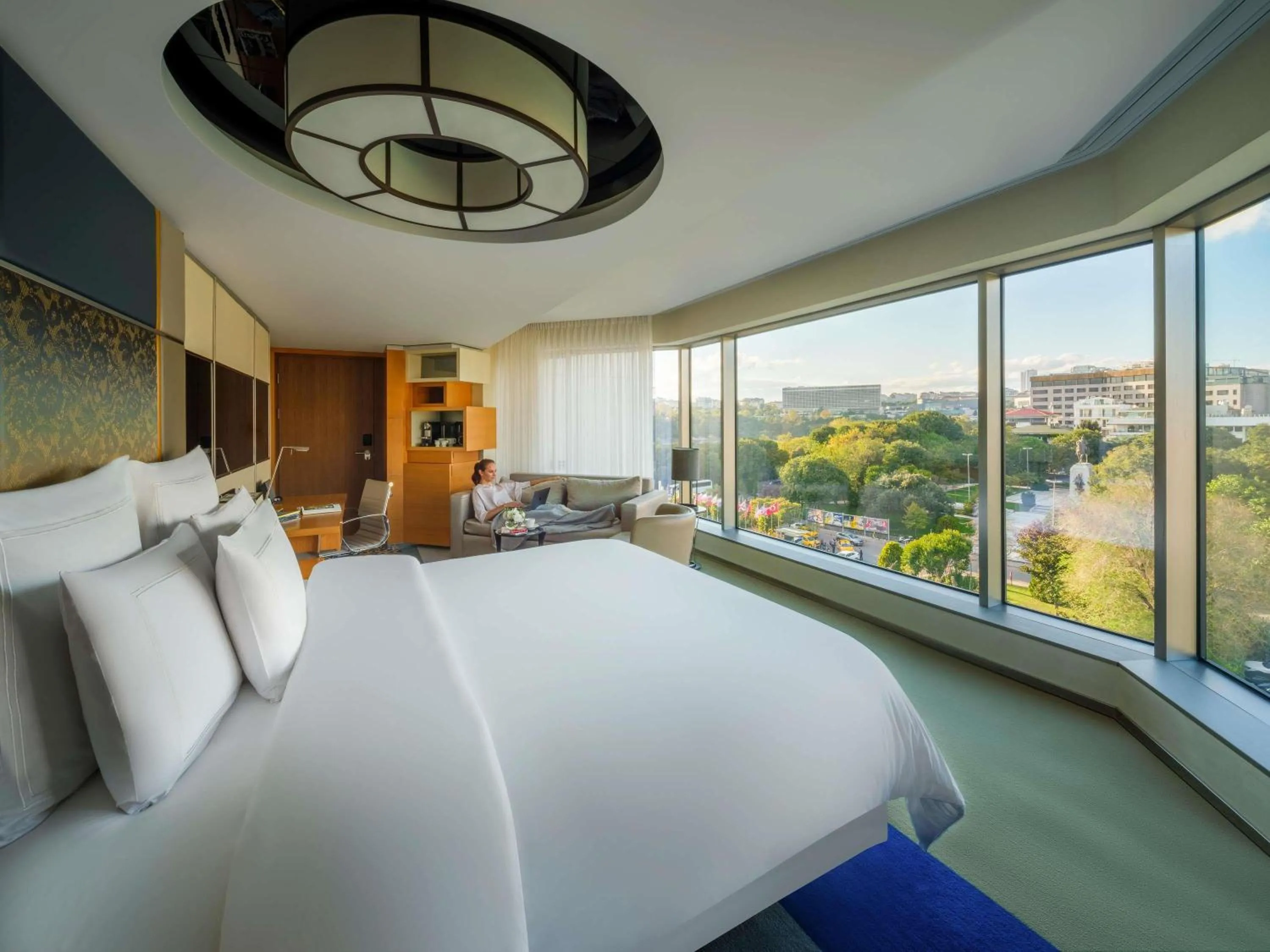 Bedroom, Bed in Swissotel The Bosphorus Istanbul
