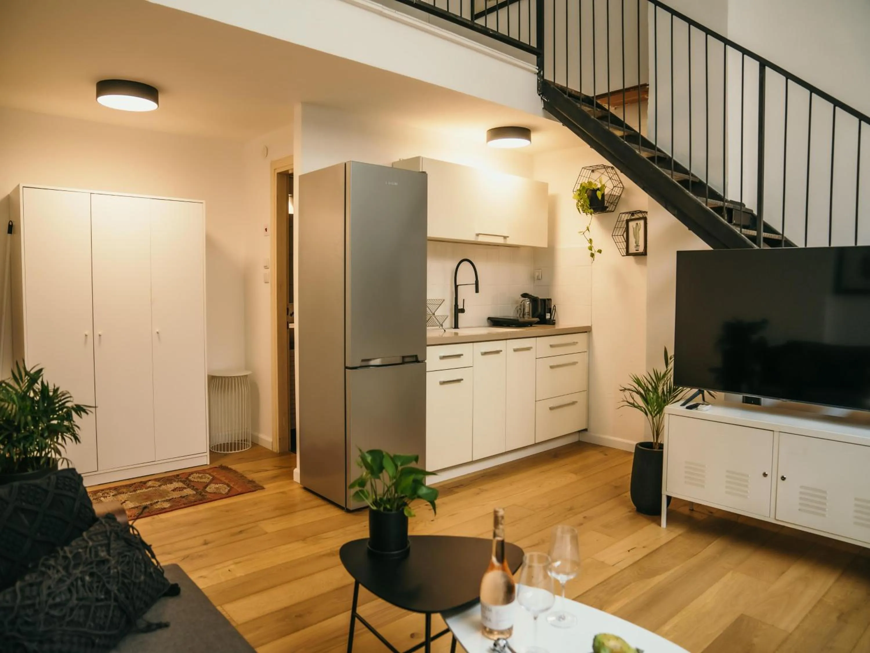 Living room in DeBlox living - Alhambra Apartments