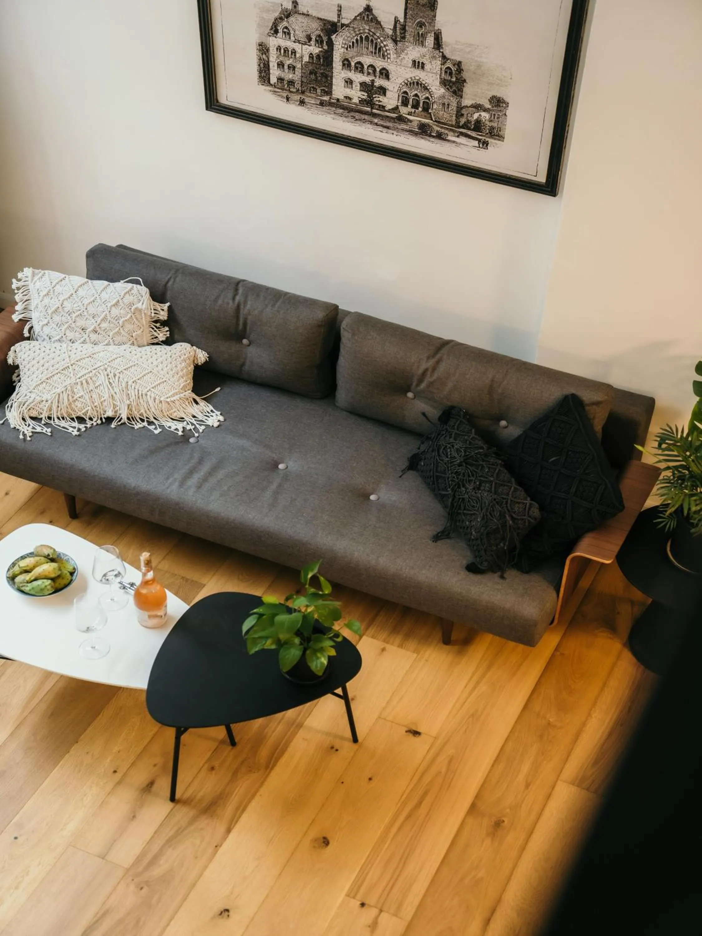 Living room in DeBlox living - Alhambra Apartments