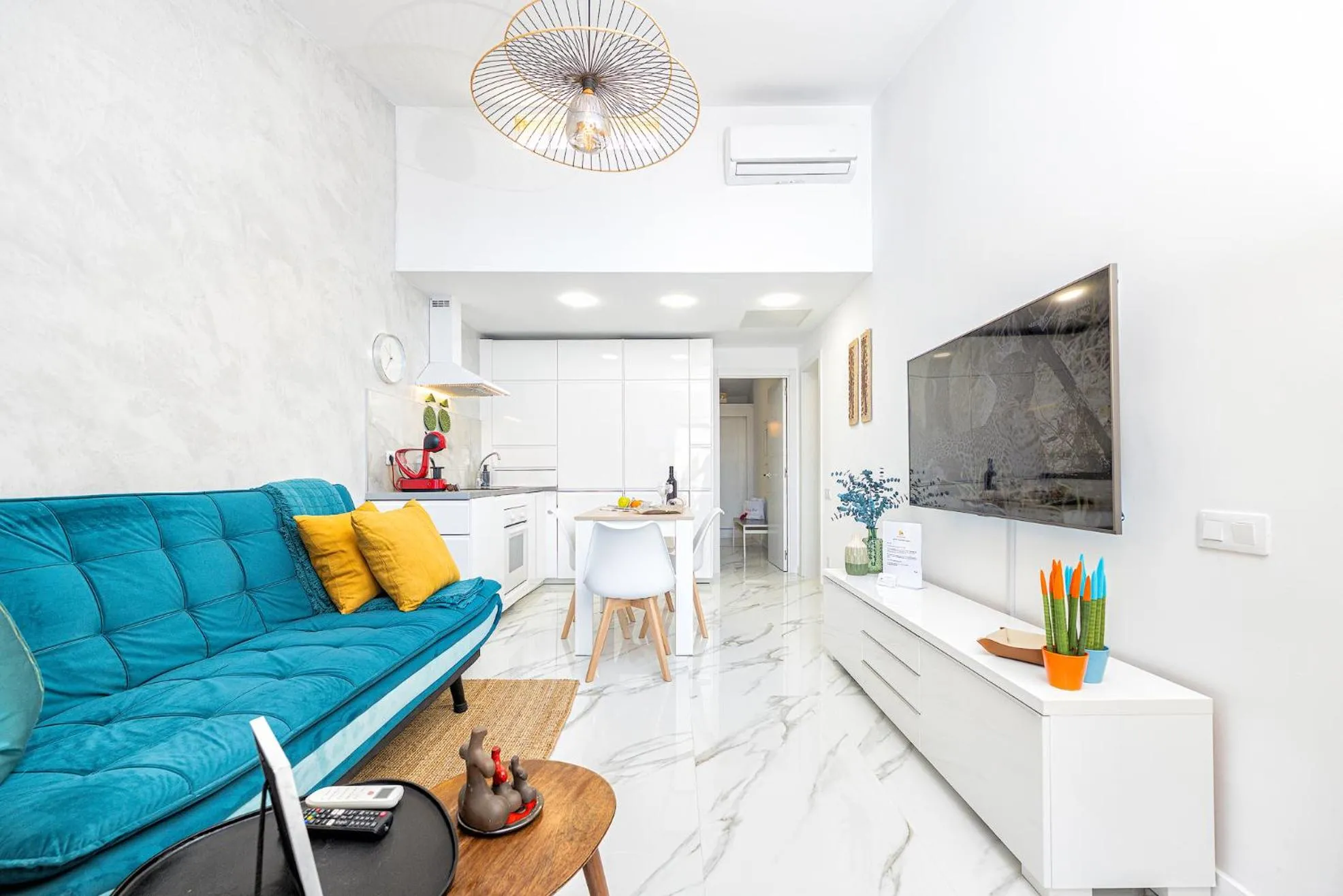 Living room in Tisalaya Bright Apartment