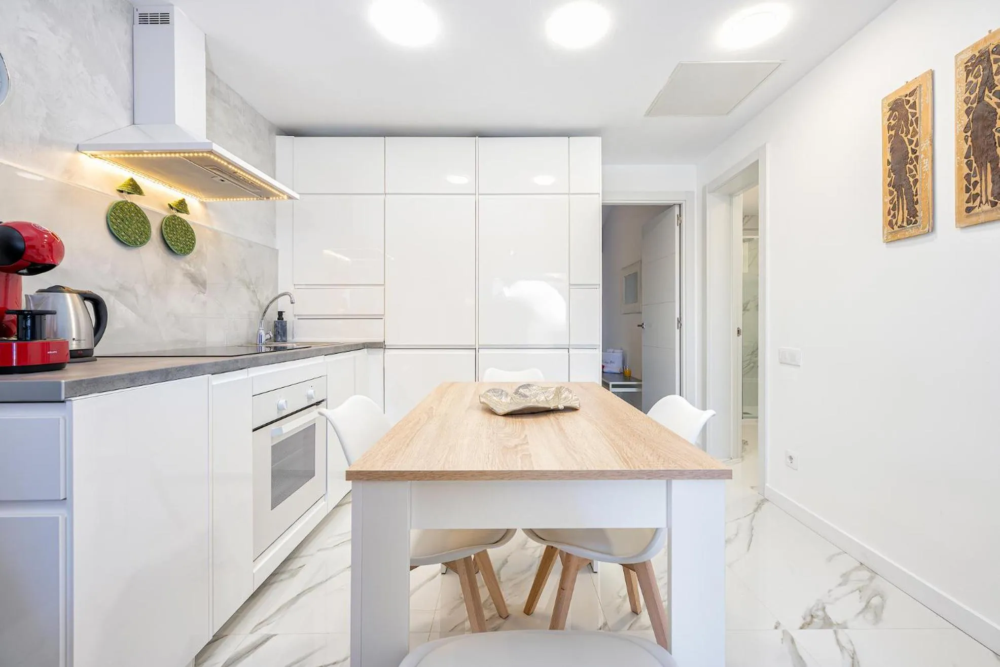 kitchen in Tisalaya Bright Apartment