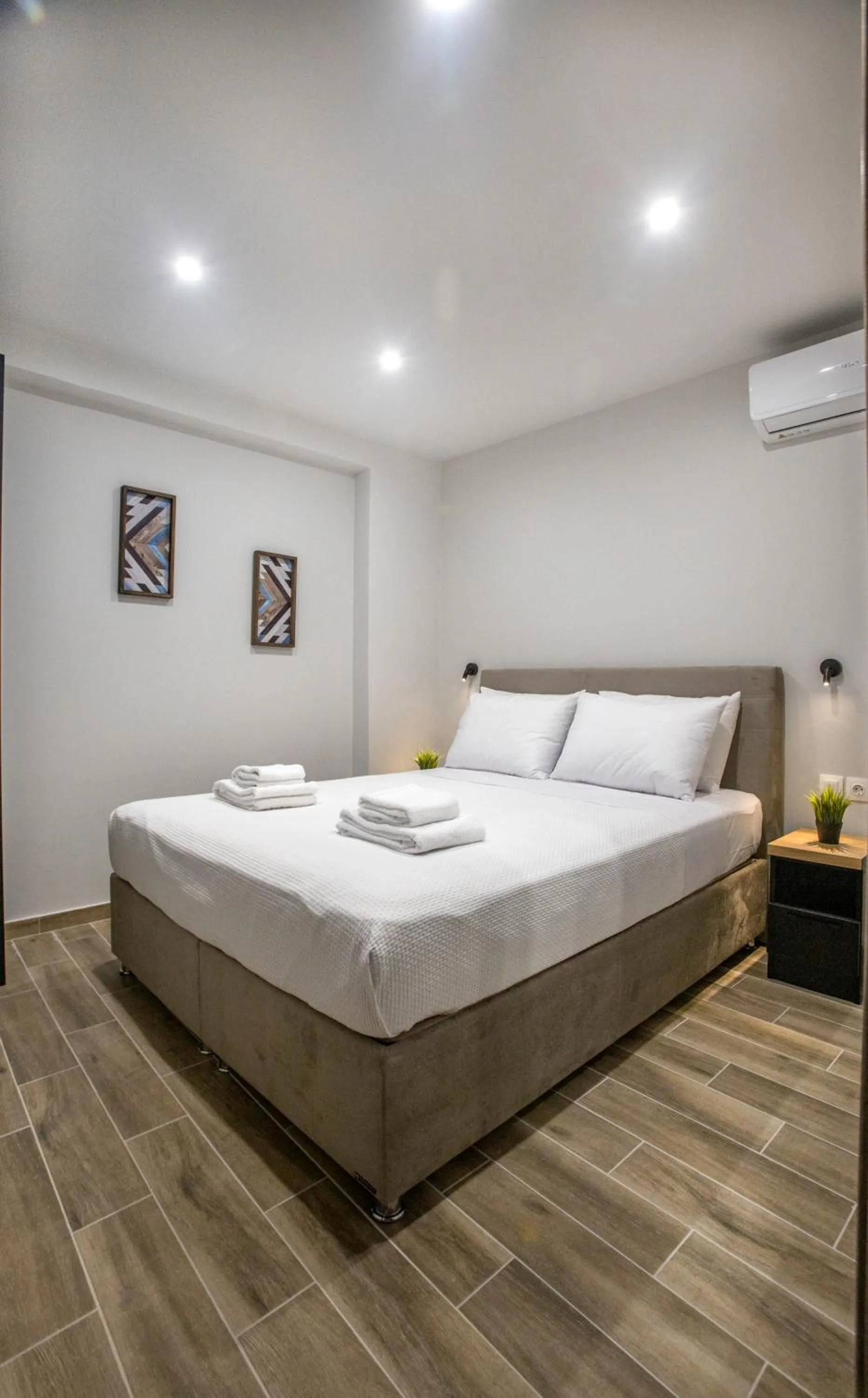Bed in Raise Averof Serviced Apartments