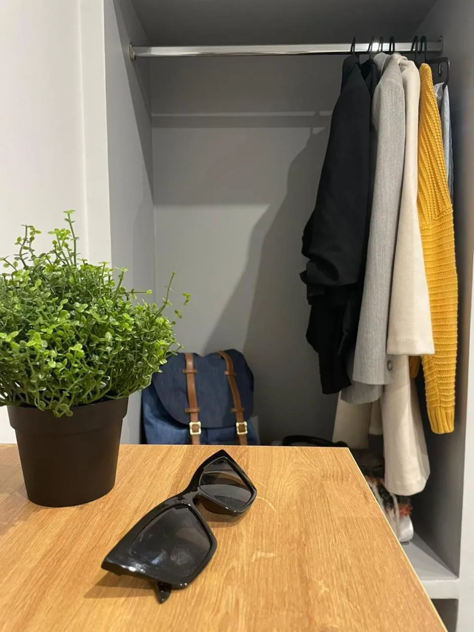 wardrobe in Raise Averof Serviced Apartments