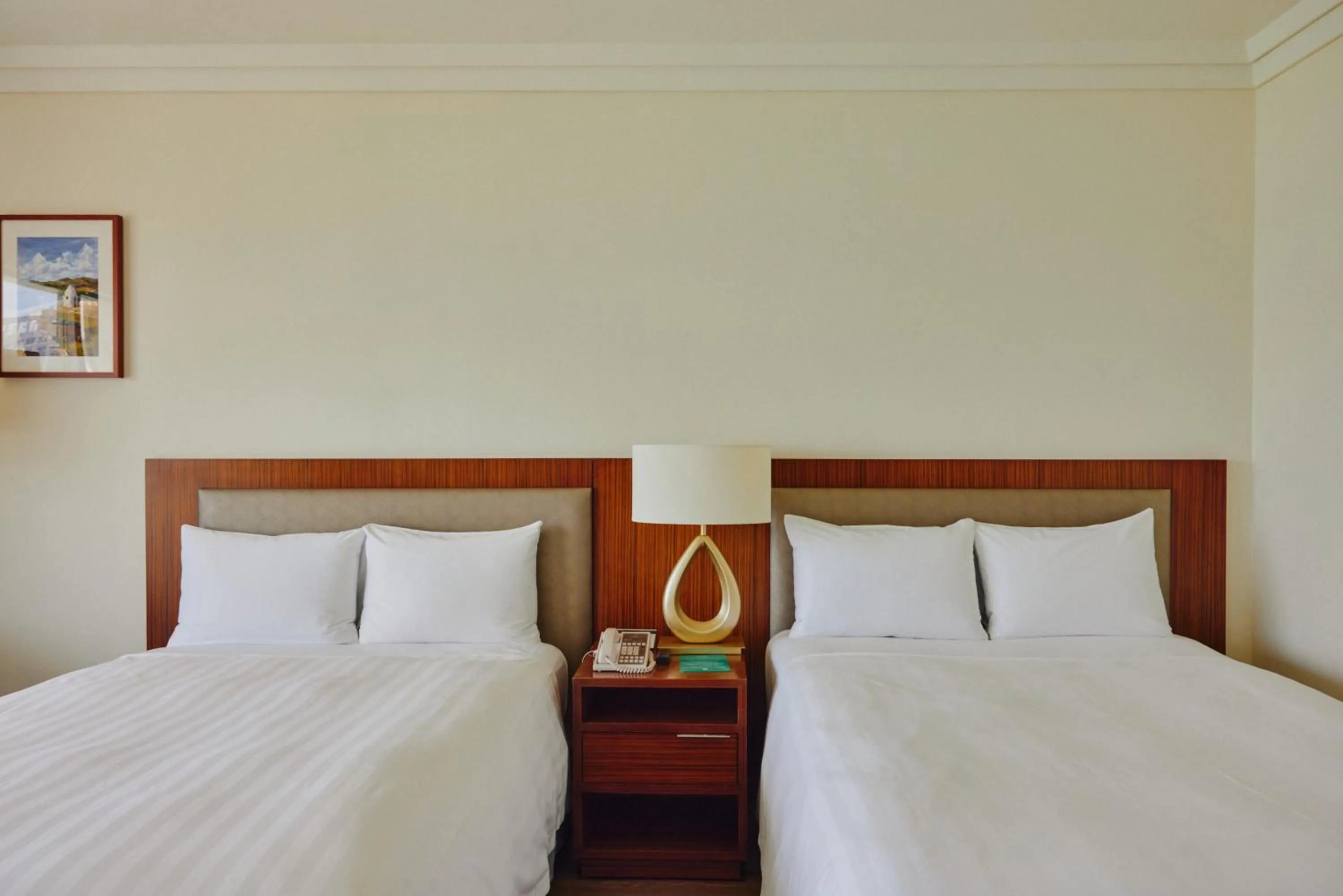 Bed in Lotte Hotel Guam