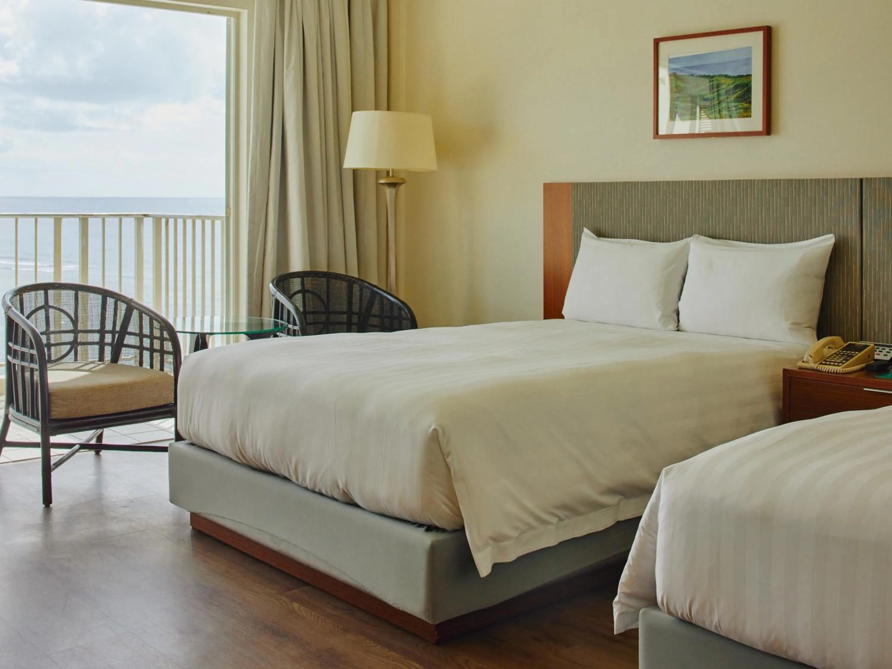 Bed in Lotte Hotel Guam