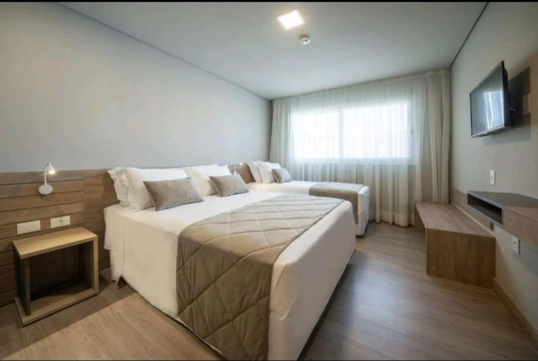 Bed in Resort Gramado Golden Laghetto