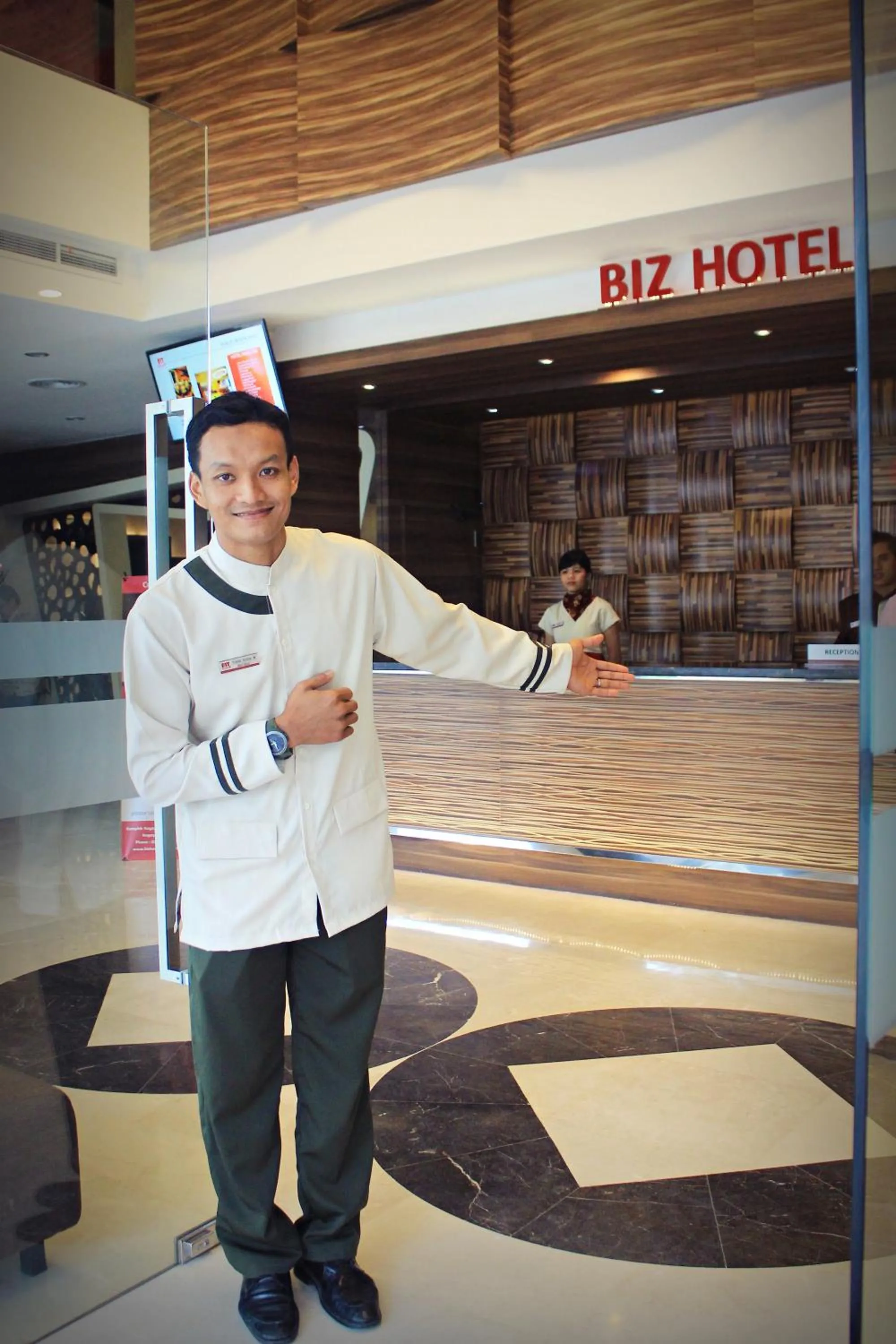 Lobby or reception in Biz Hotel Batam