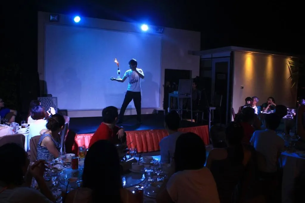 group of guests in Biz Hotel Batam