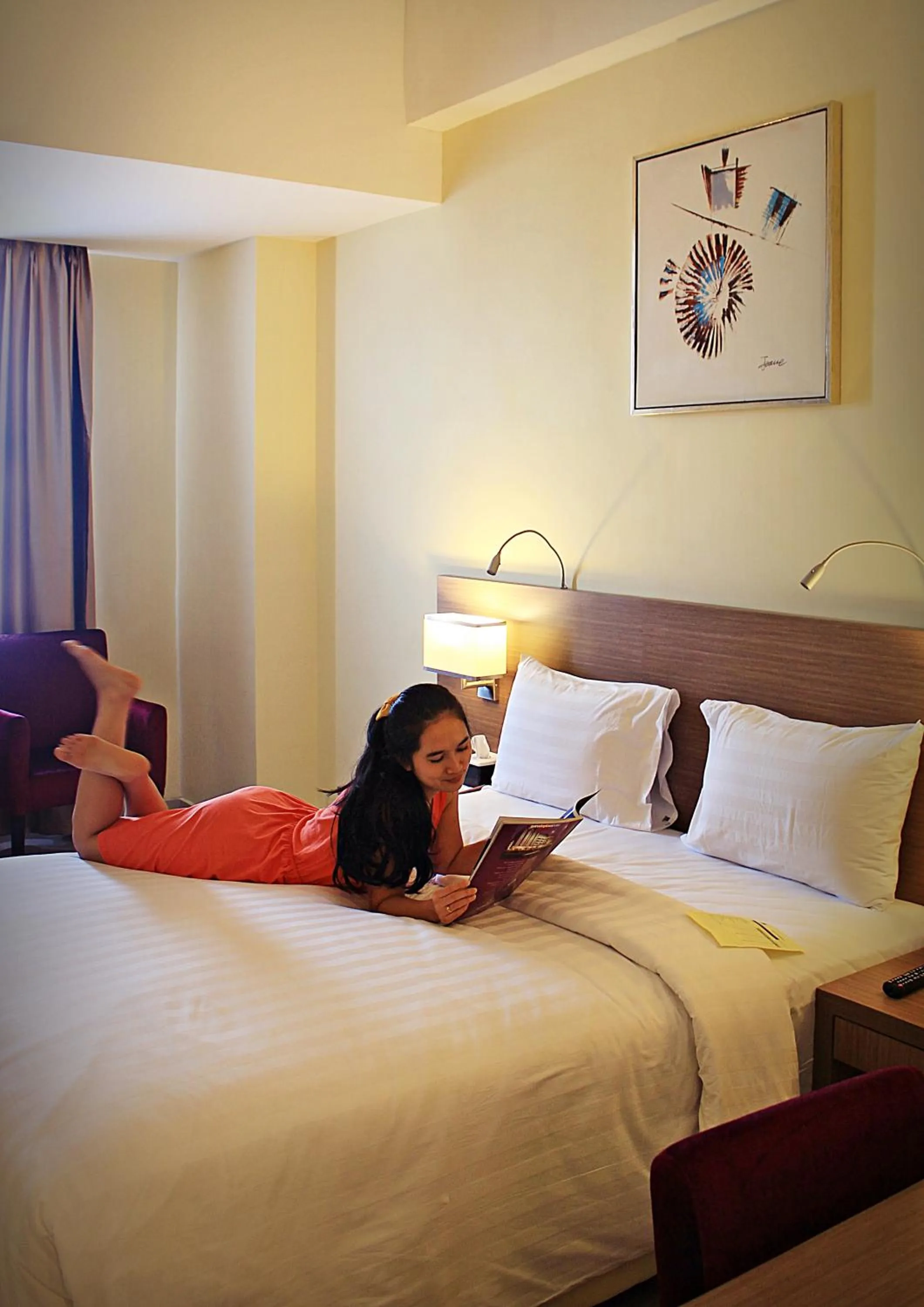 Photo of the whole room, Bed in Biz Hotel Batam