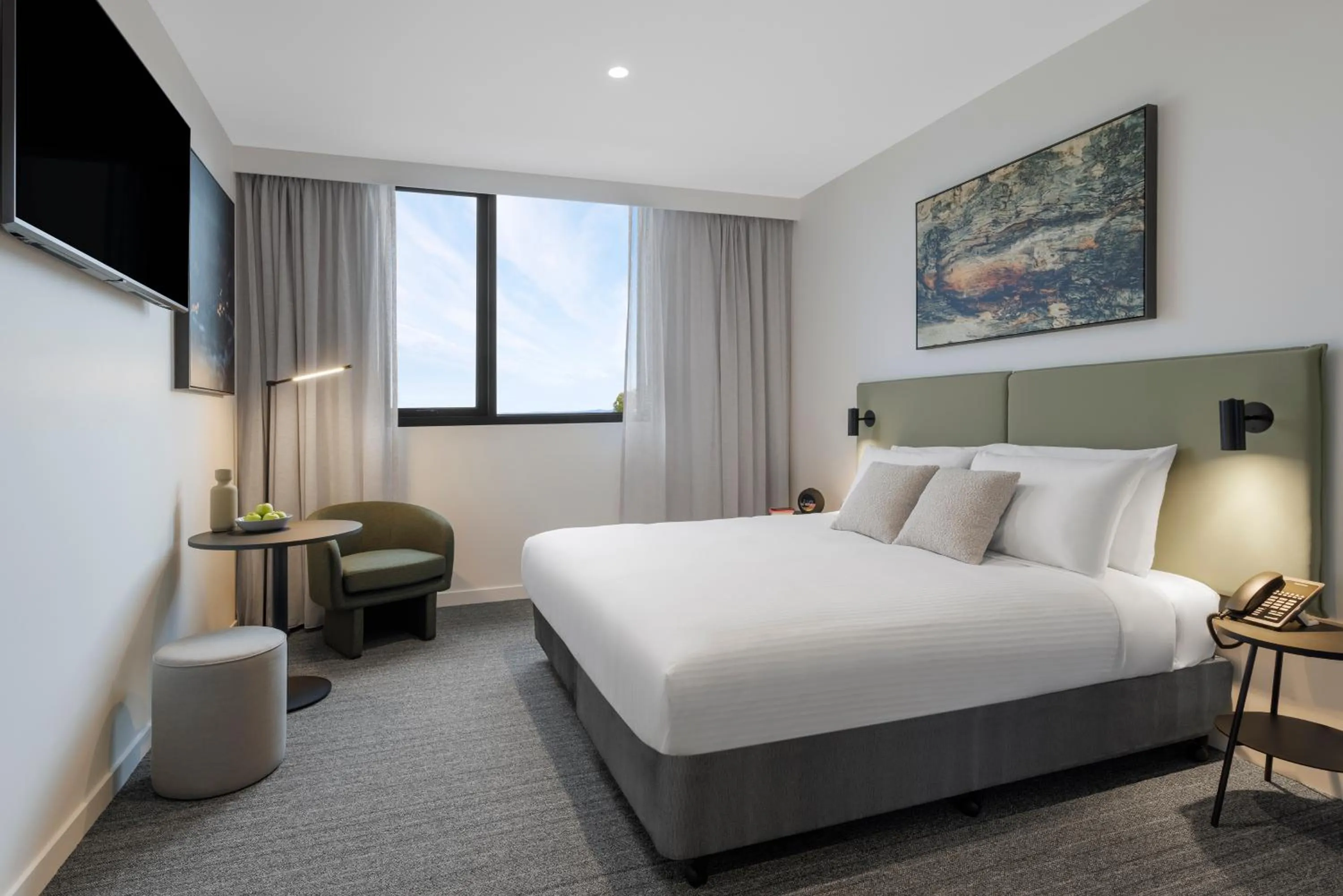 Bed in Quest Watergardens