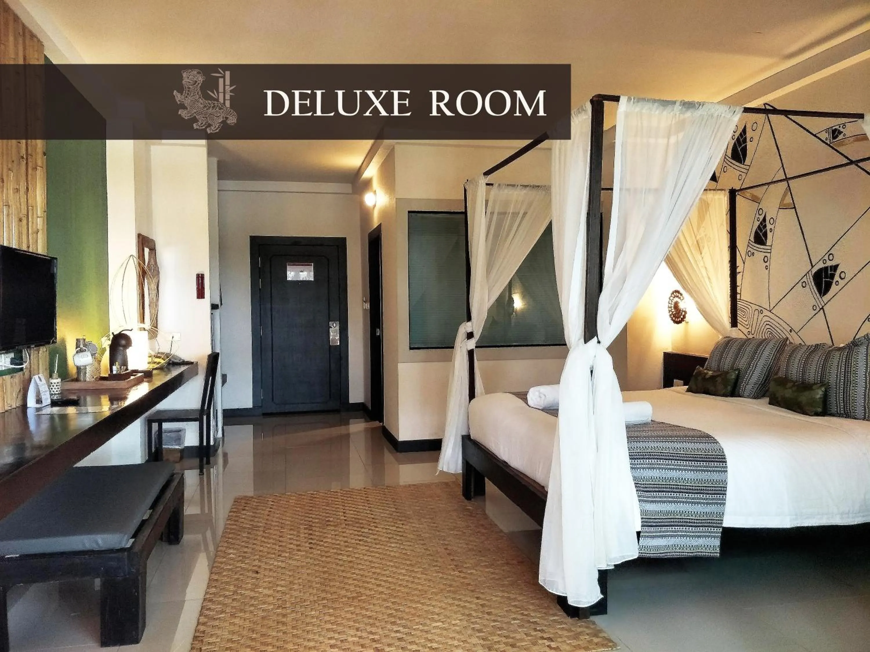 Bed in Bamboori Boutique Resort