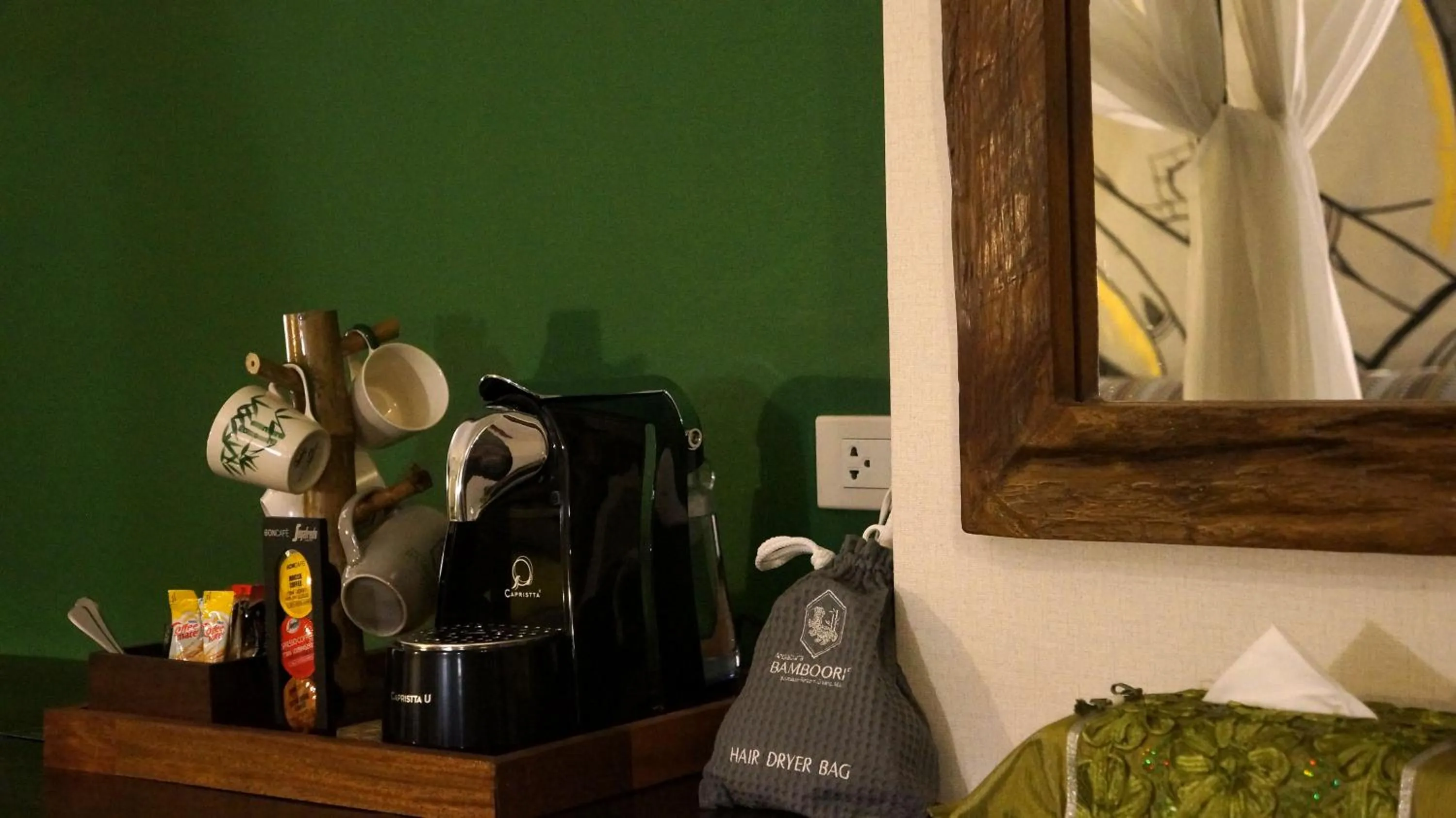 Coffee/tea facilities in Bamboori Boutique Resort