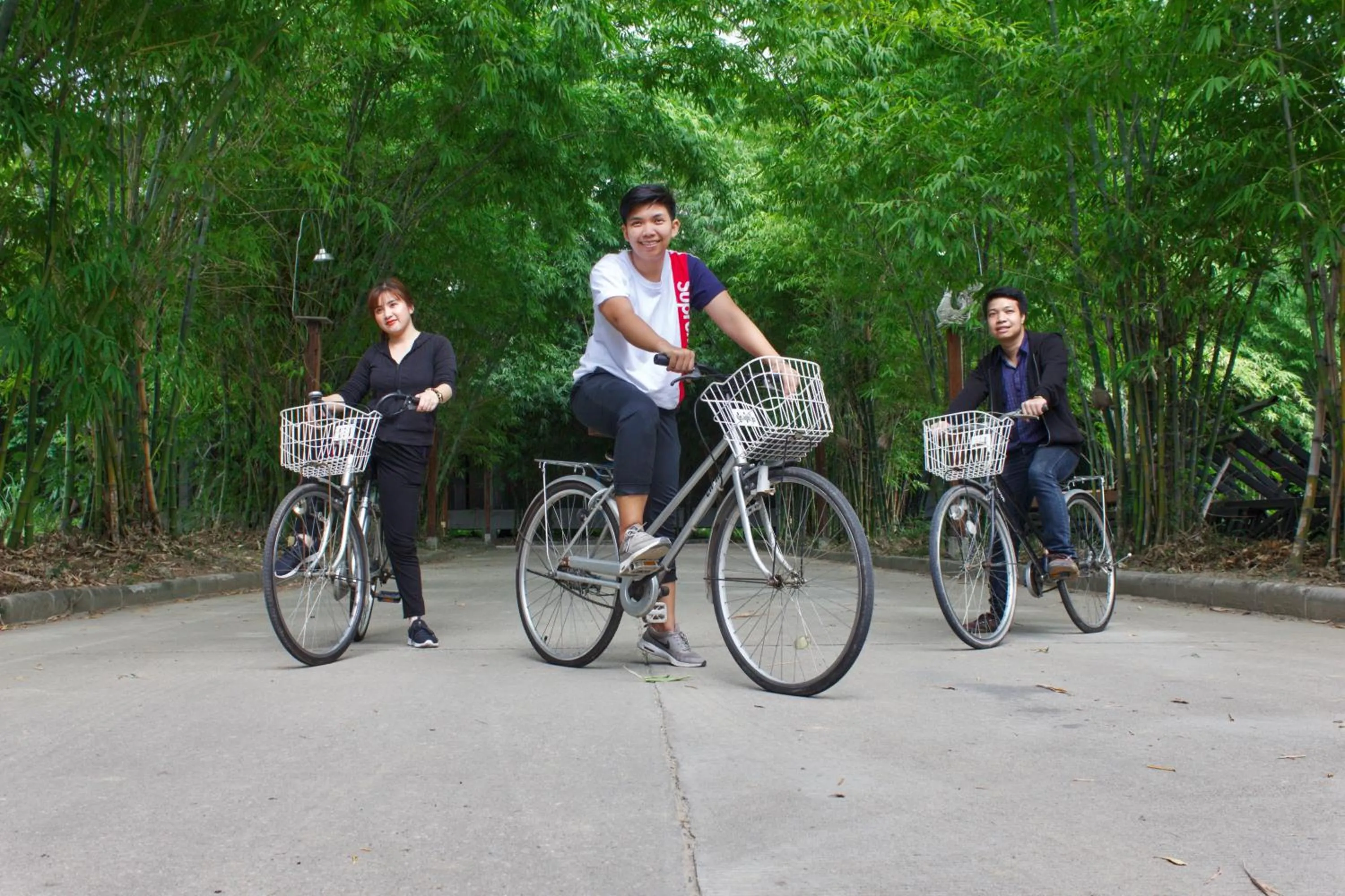 Cycling in Bamboori Boutique Resort